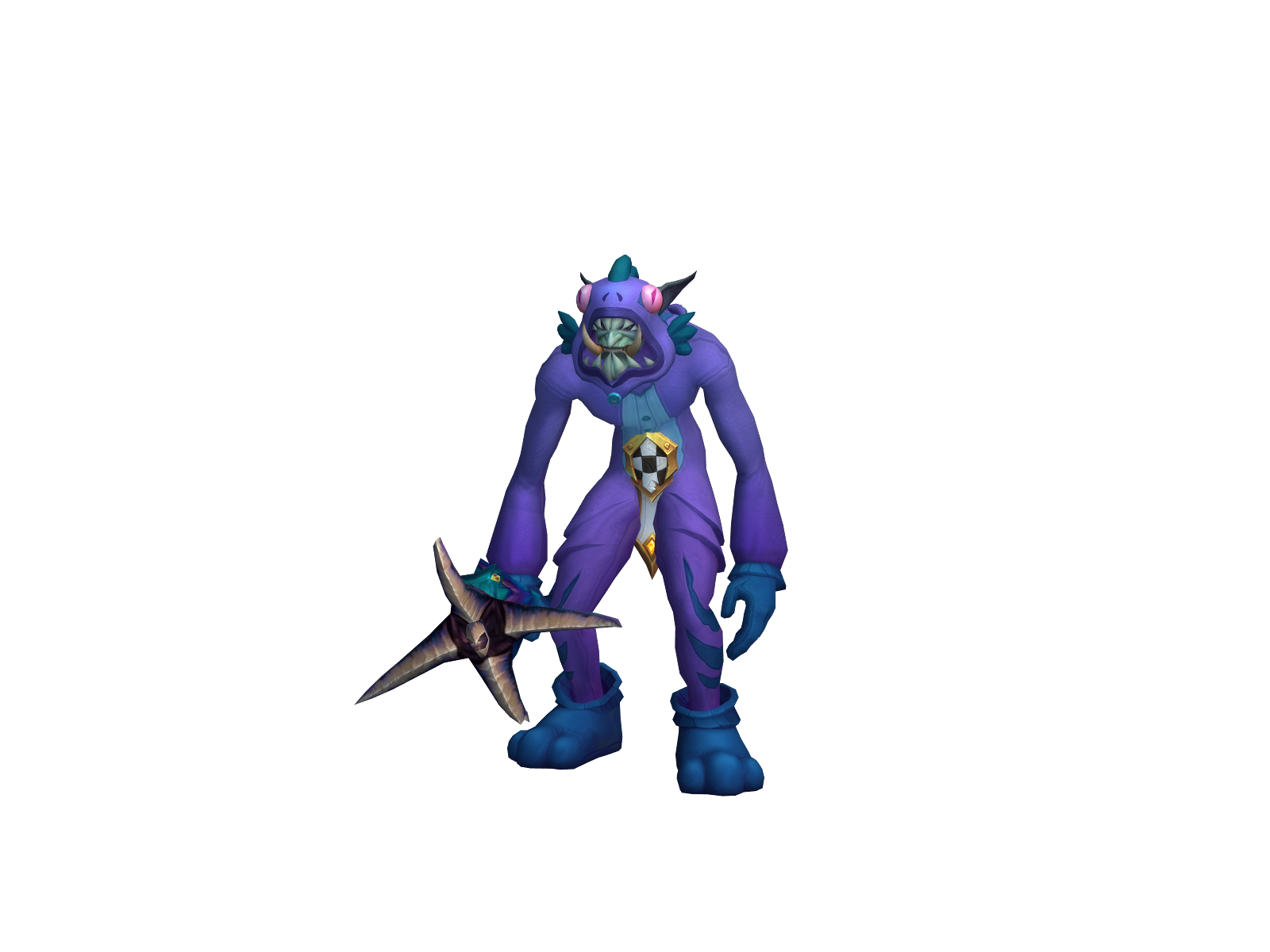 Bouldir 3D character render