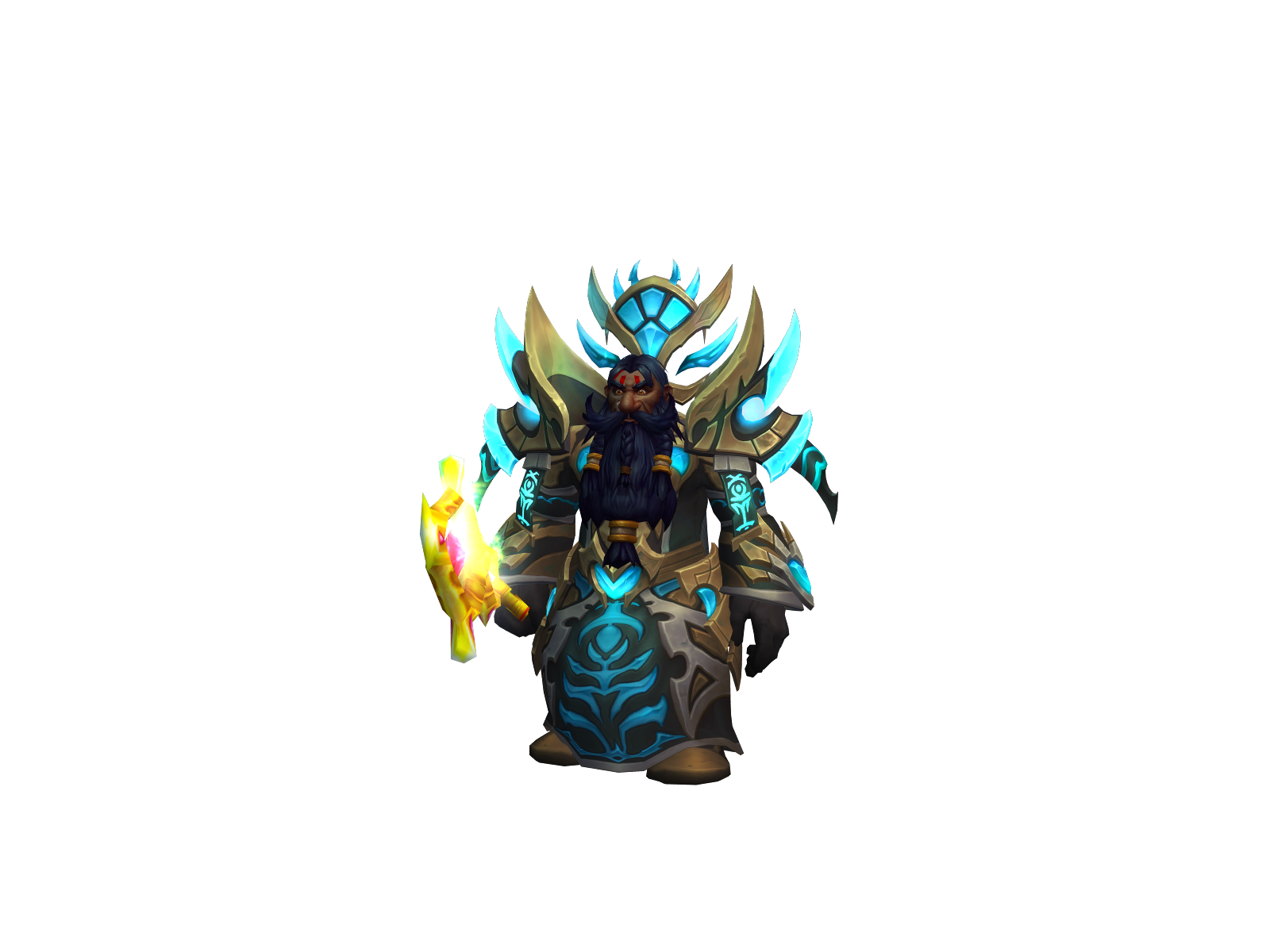 Bartesatan 3D character render