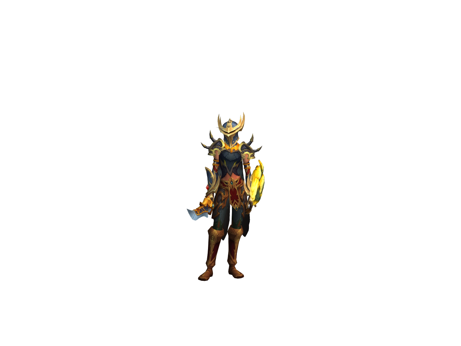 deviator 3D character render