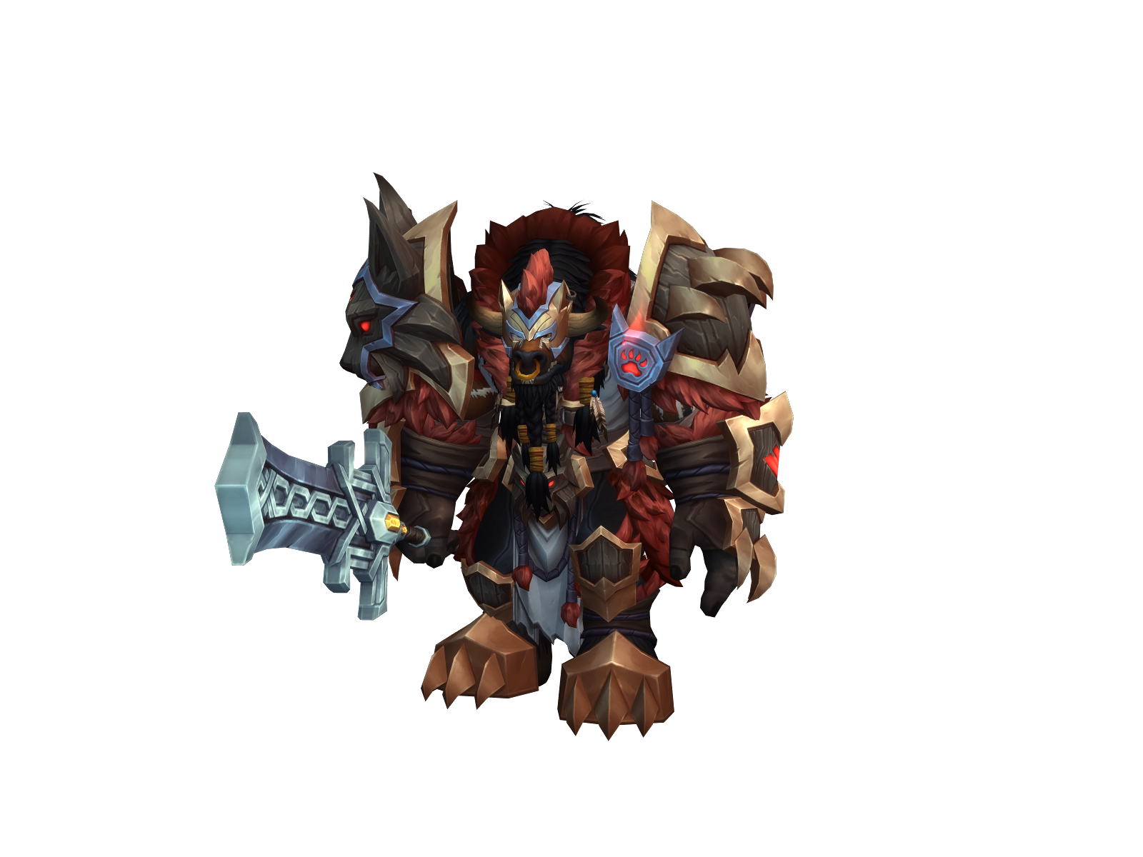 Onebreath 3D character render