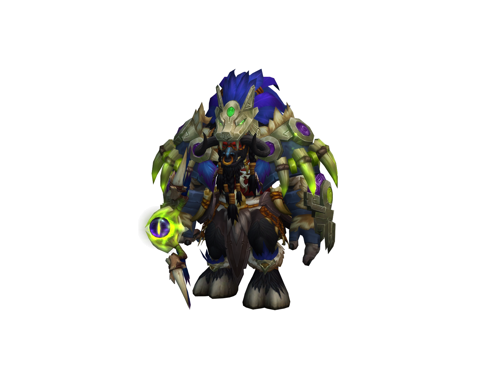 Zakinti 3D character render
