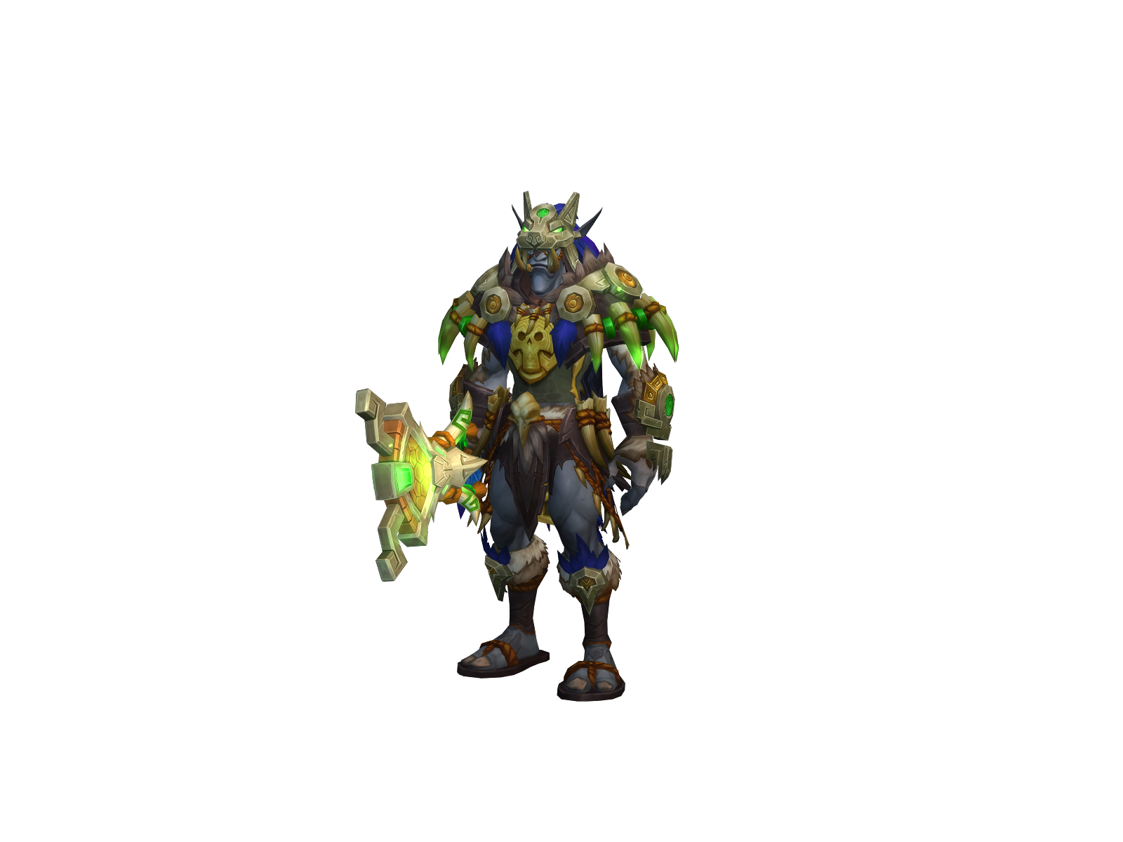 Zulzadargold 3D character render