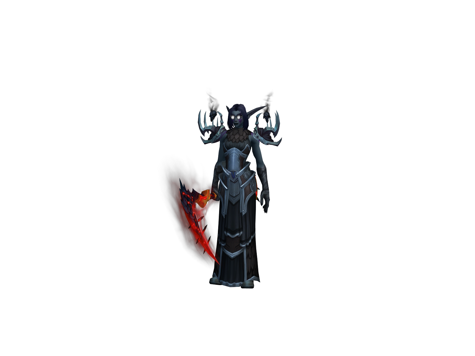 Nephology 3D character render