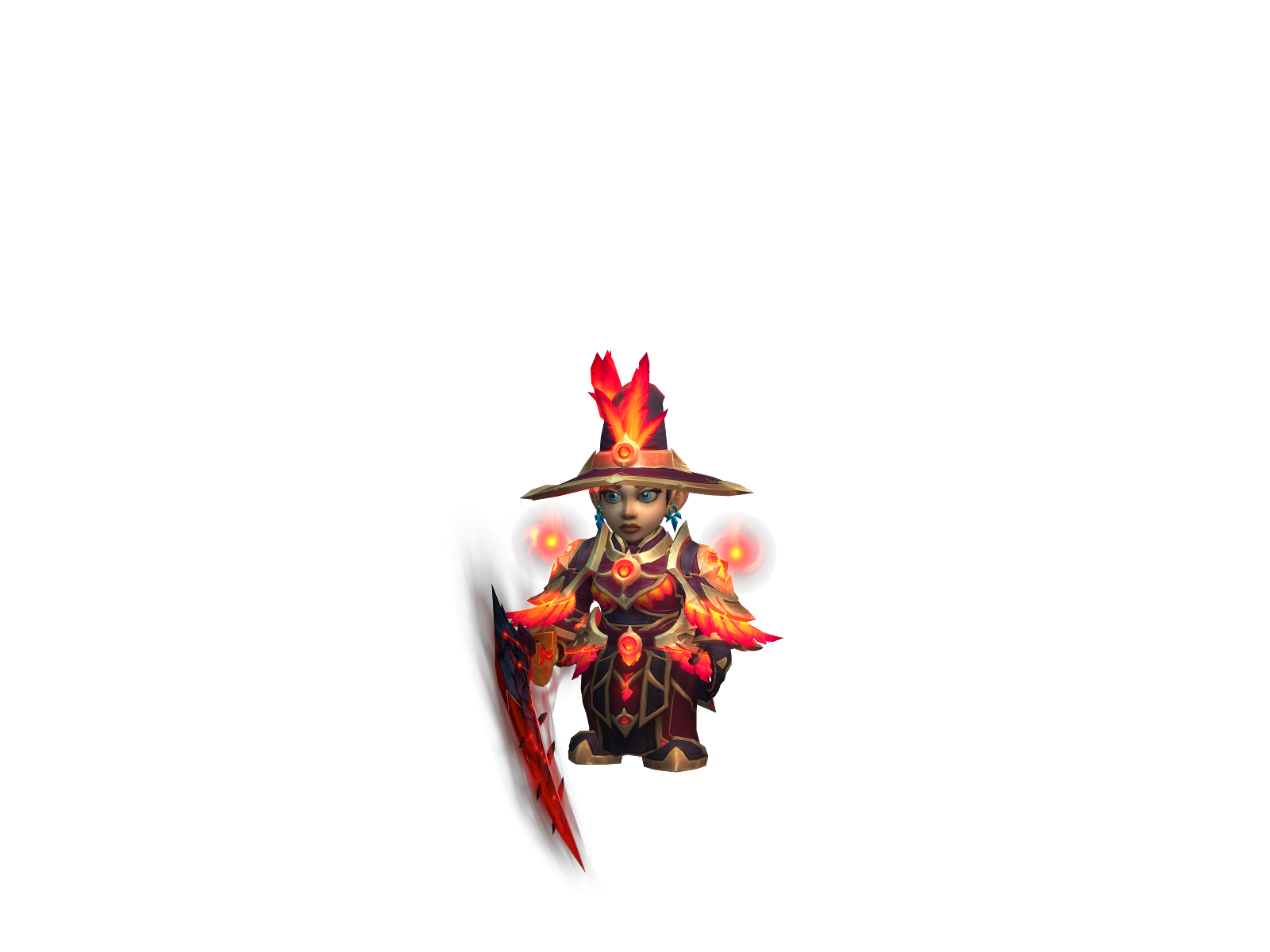 Ignoré 3D character render