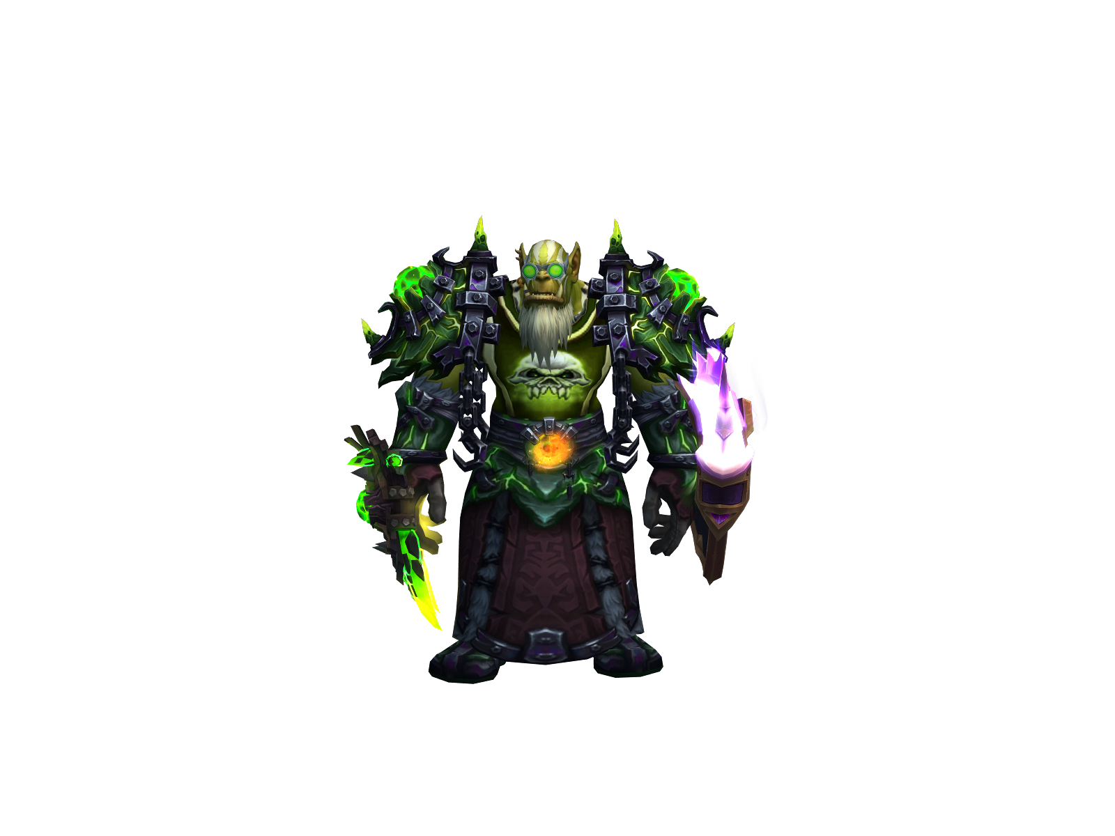 Sakkreth 3D character render
