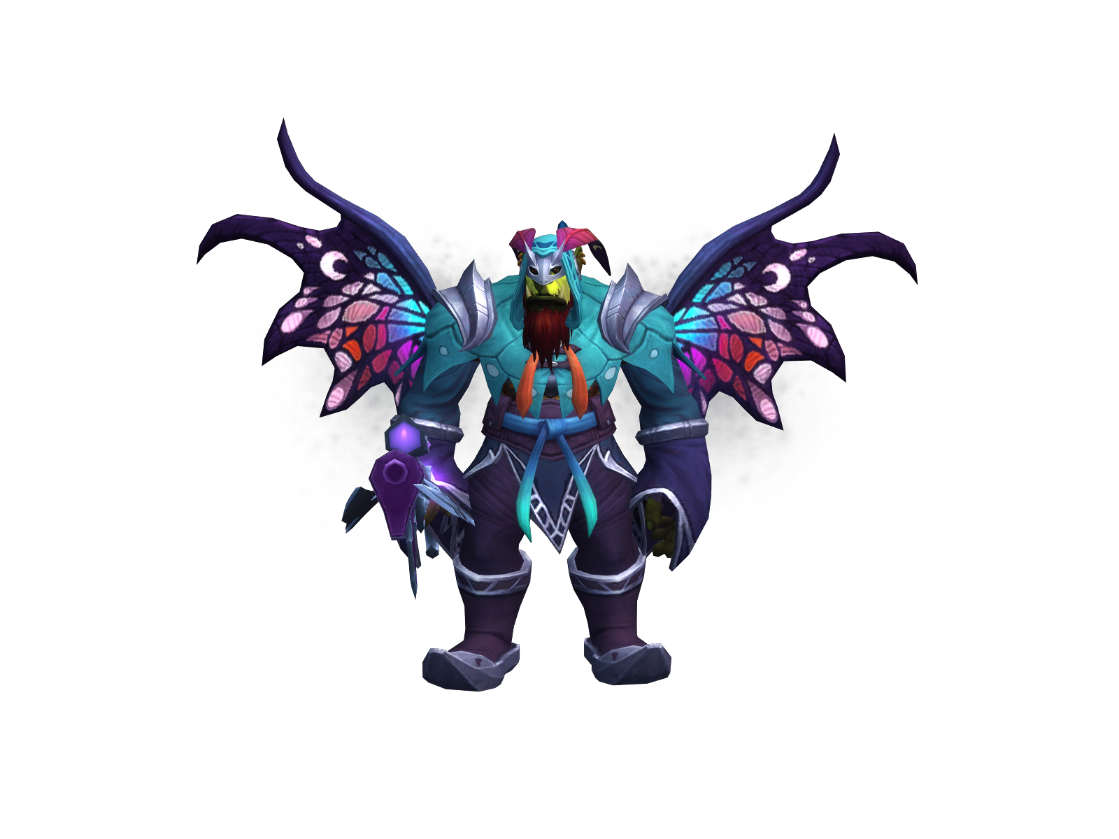 Guns 3D character render
