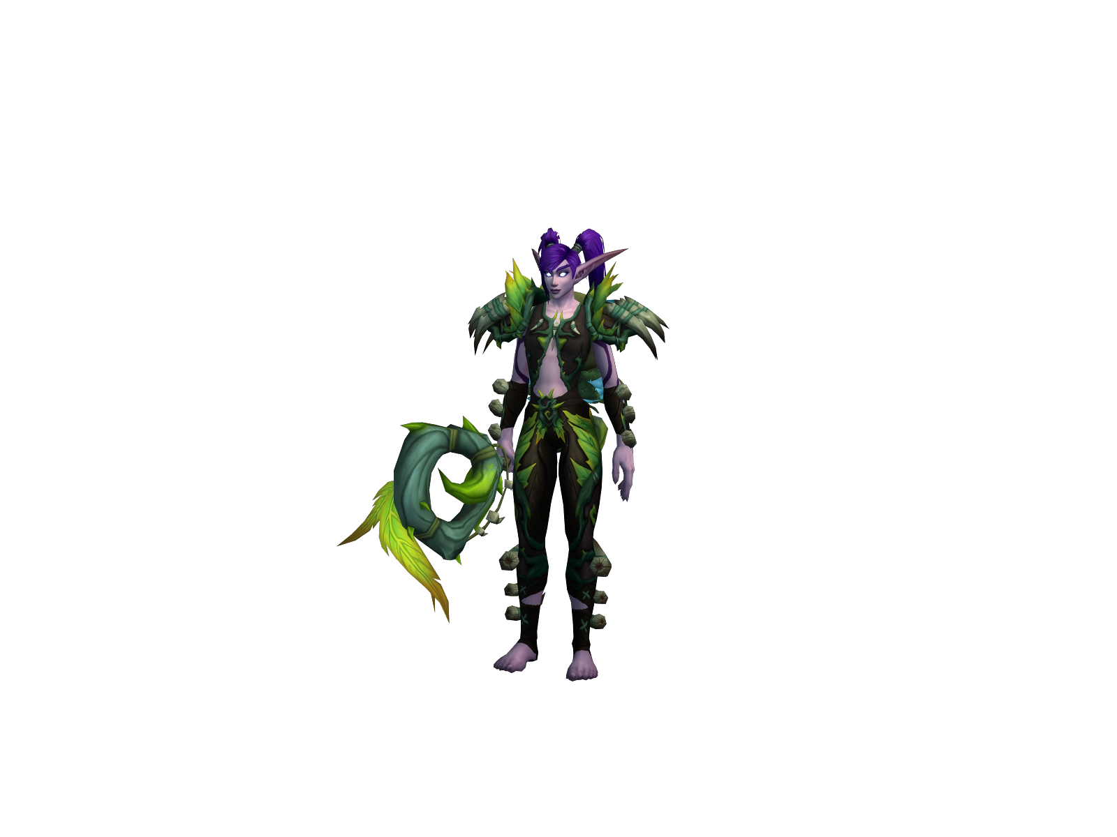 Baðdie 3D character render