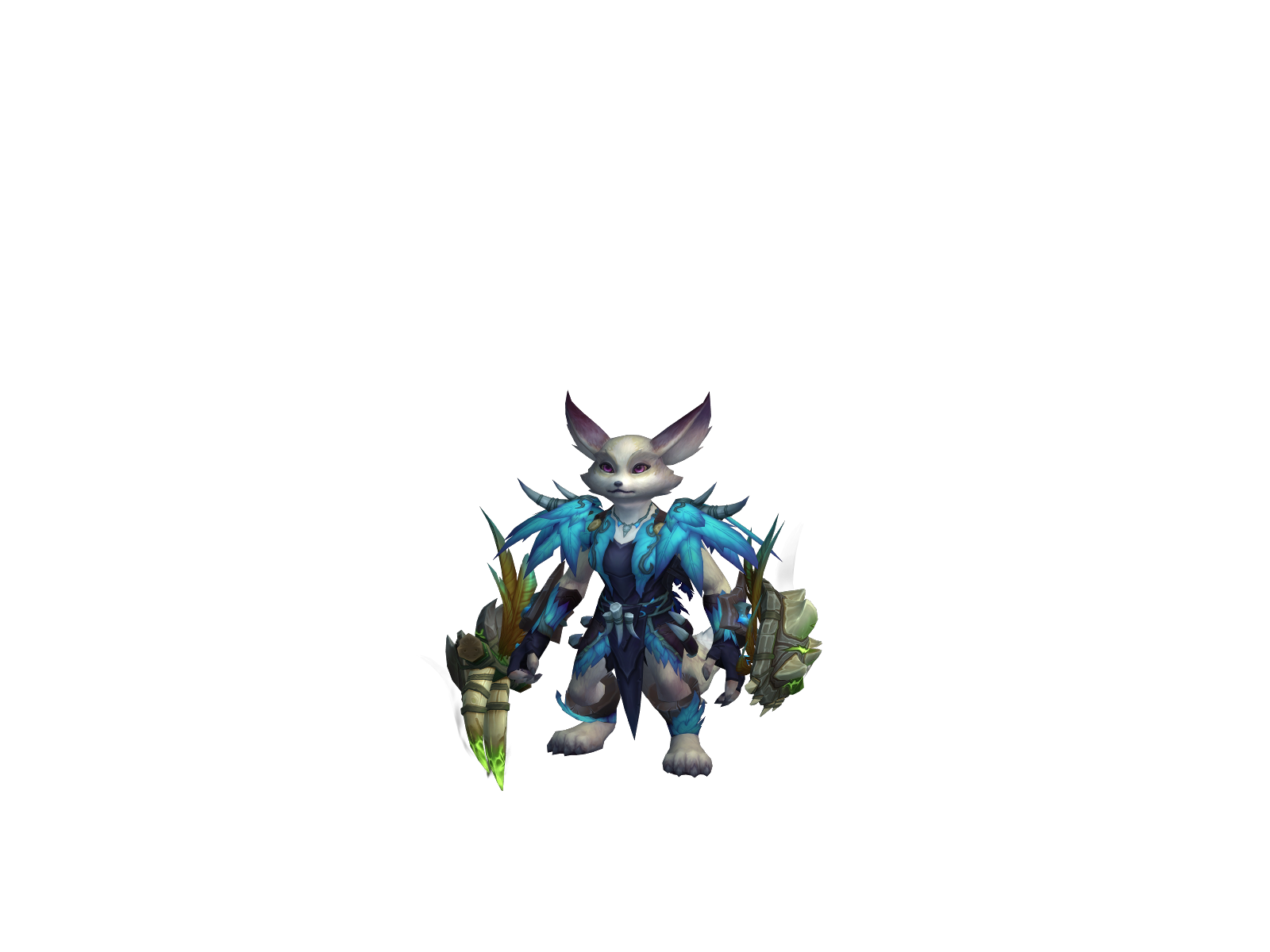 Likaina 3D character render