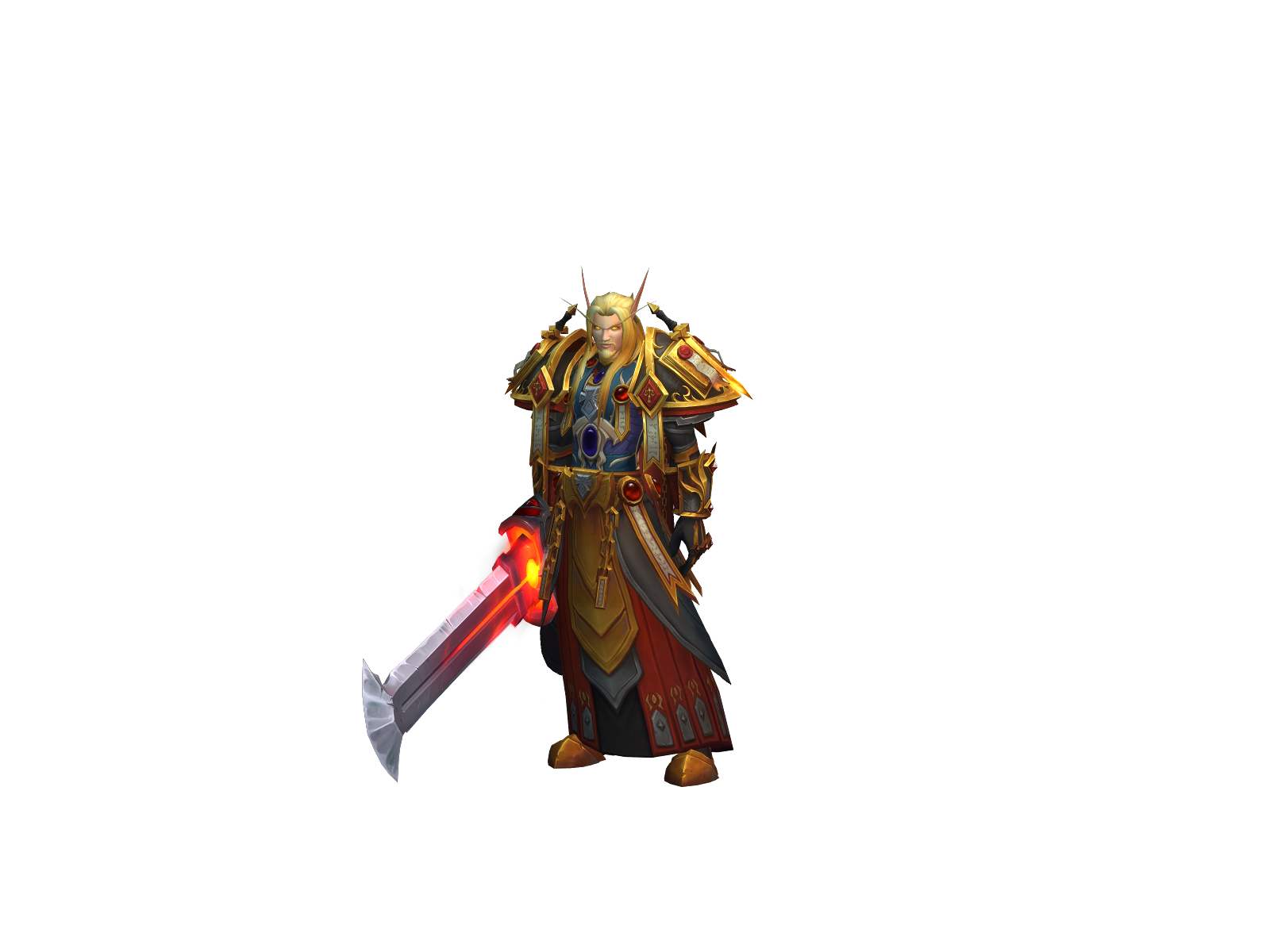 Sentenciator 3D character render
