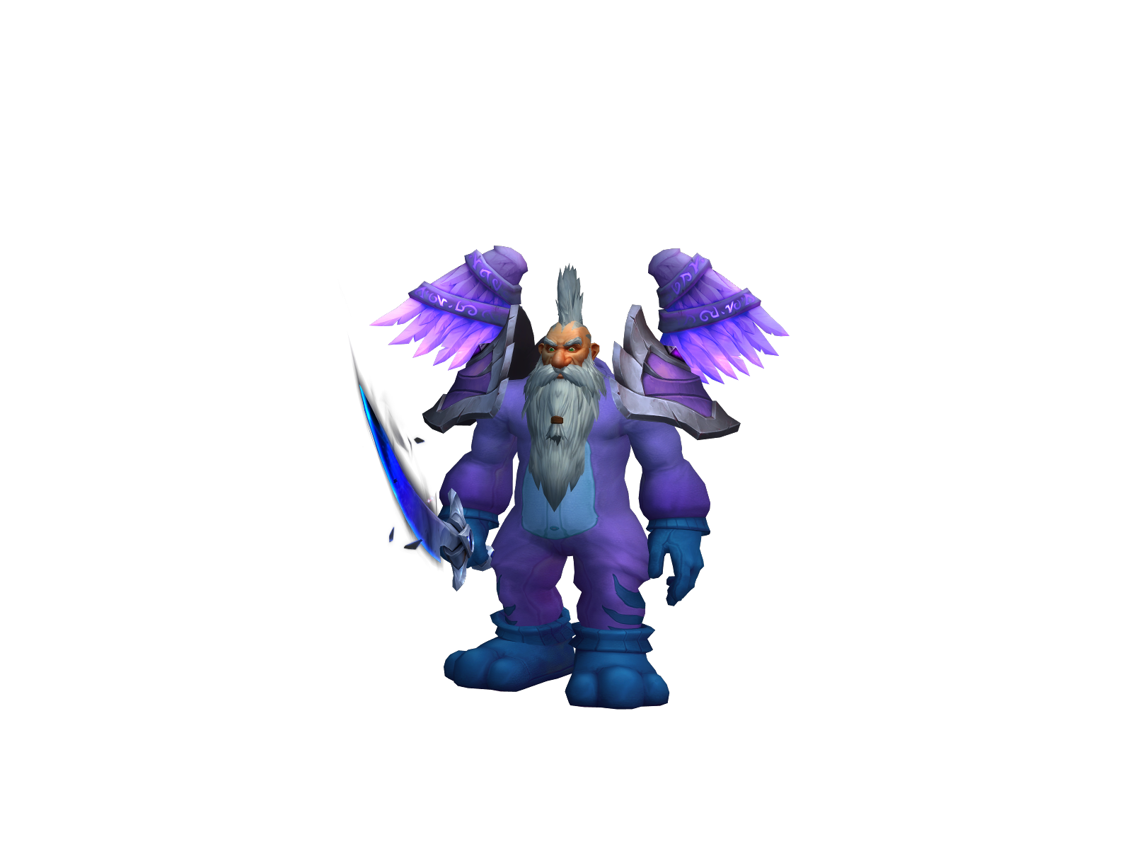 Mestrugach 3D character render