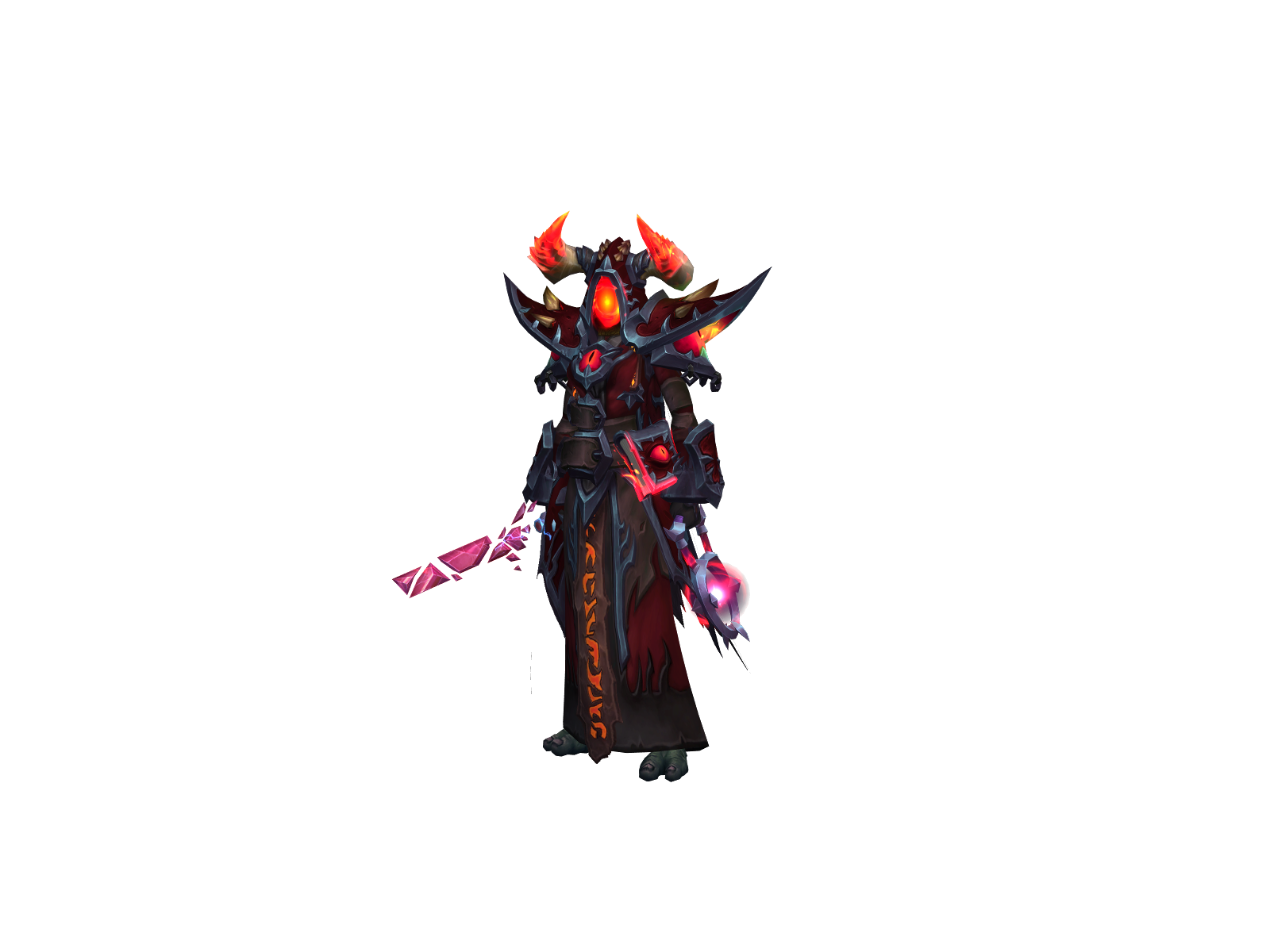 Zandafire 3D character render