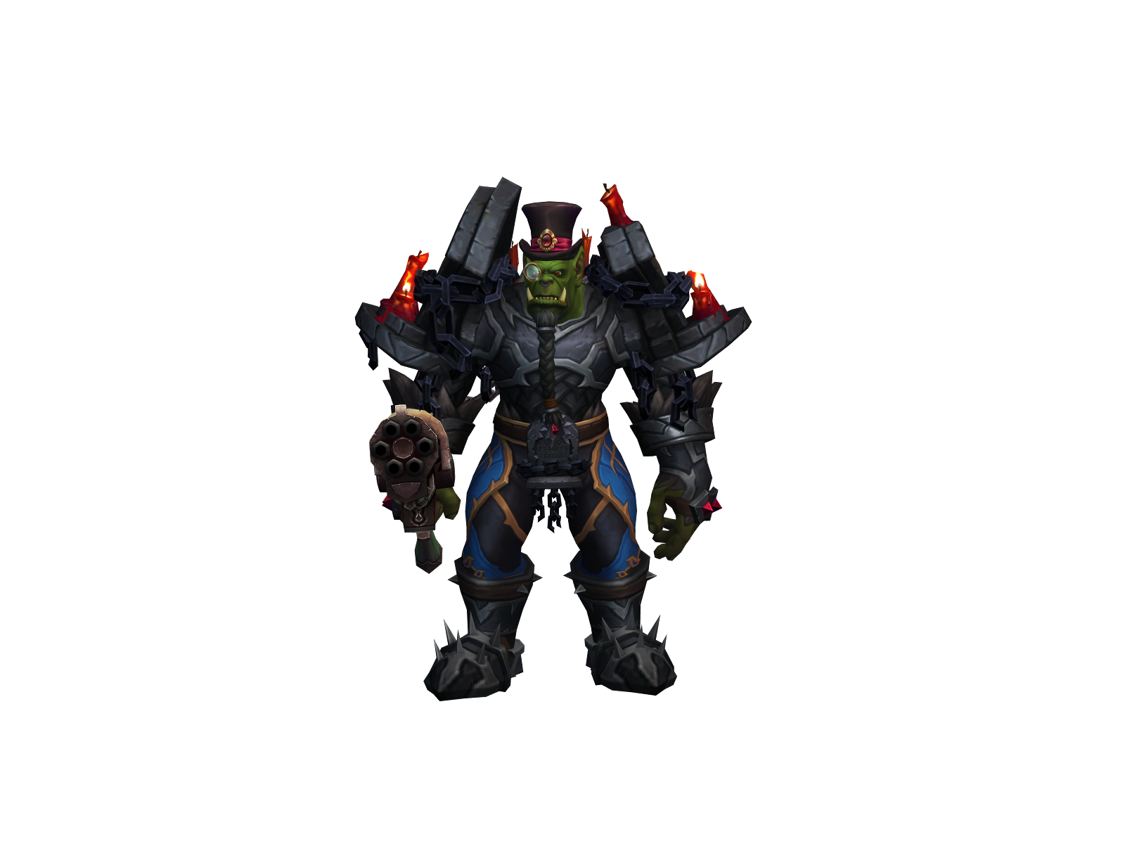 Hunterosh 3D character render