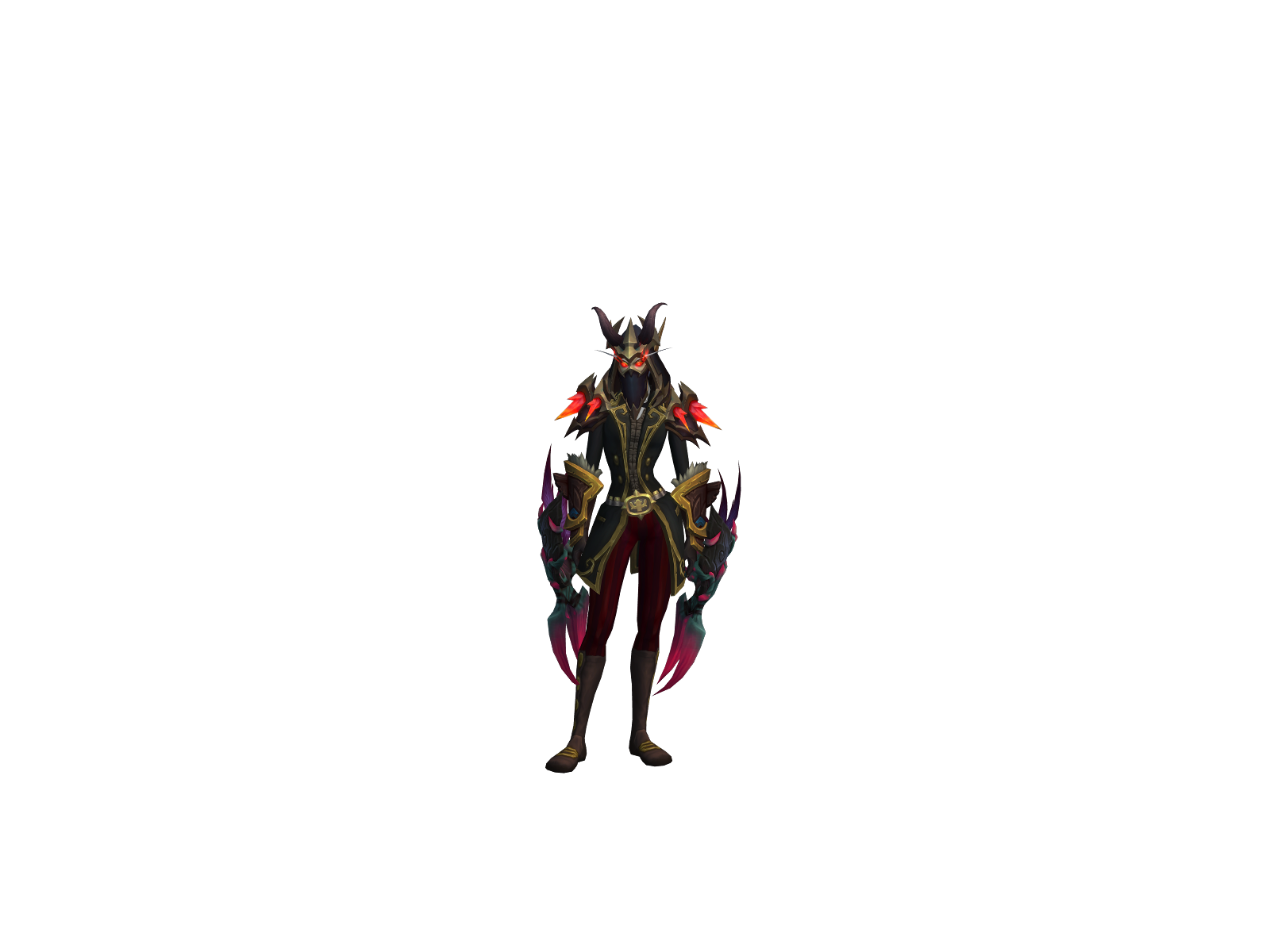 Koreandemon 3D character render