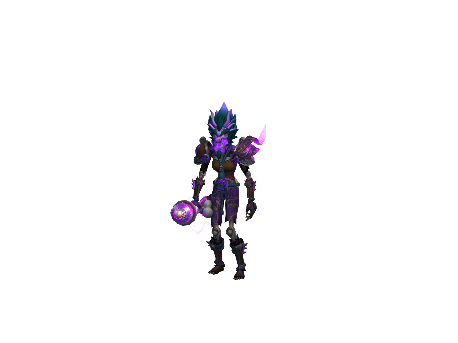 Rxseven 3D character render