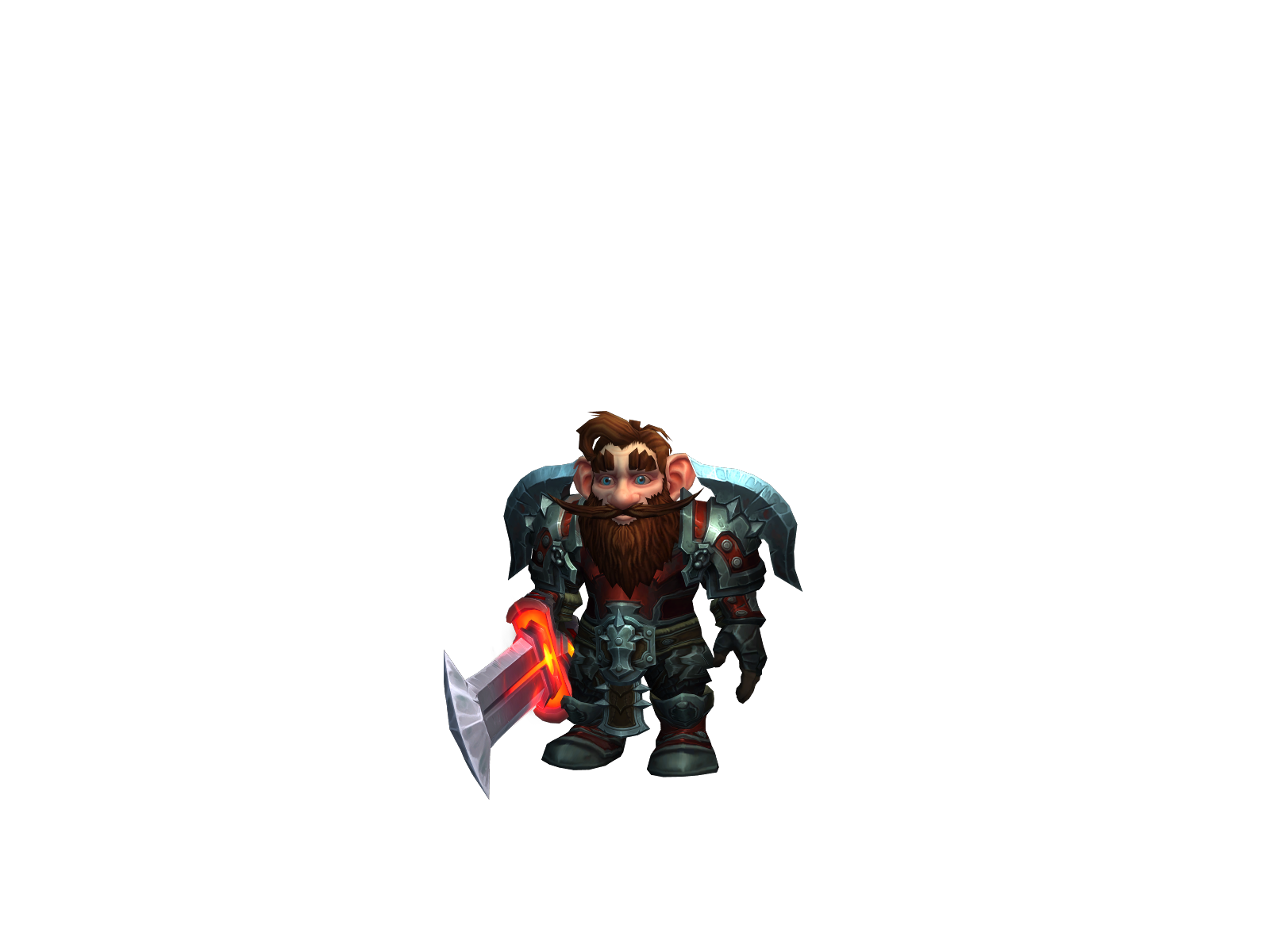 Twohandy 3D character render