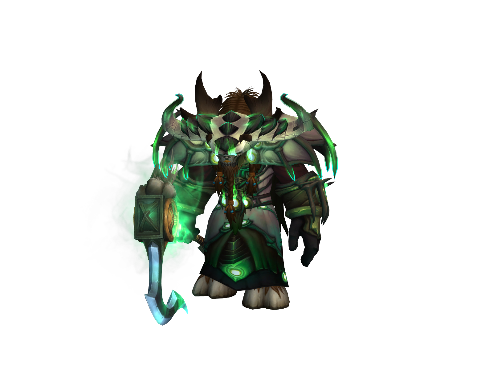 Neptî 3D character render