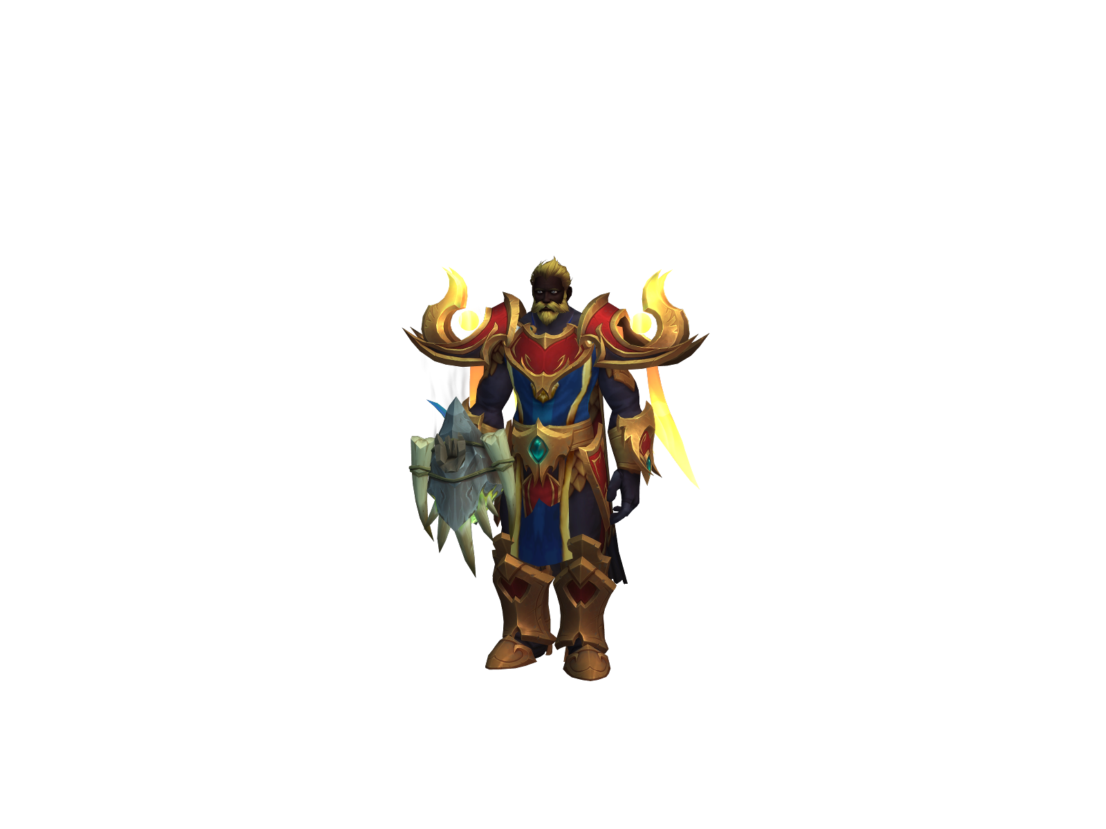 Crymore 3D character render
