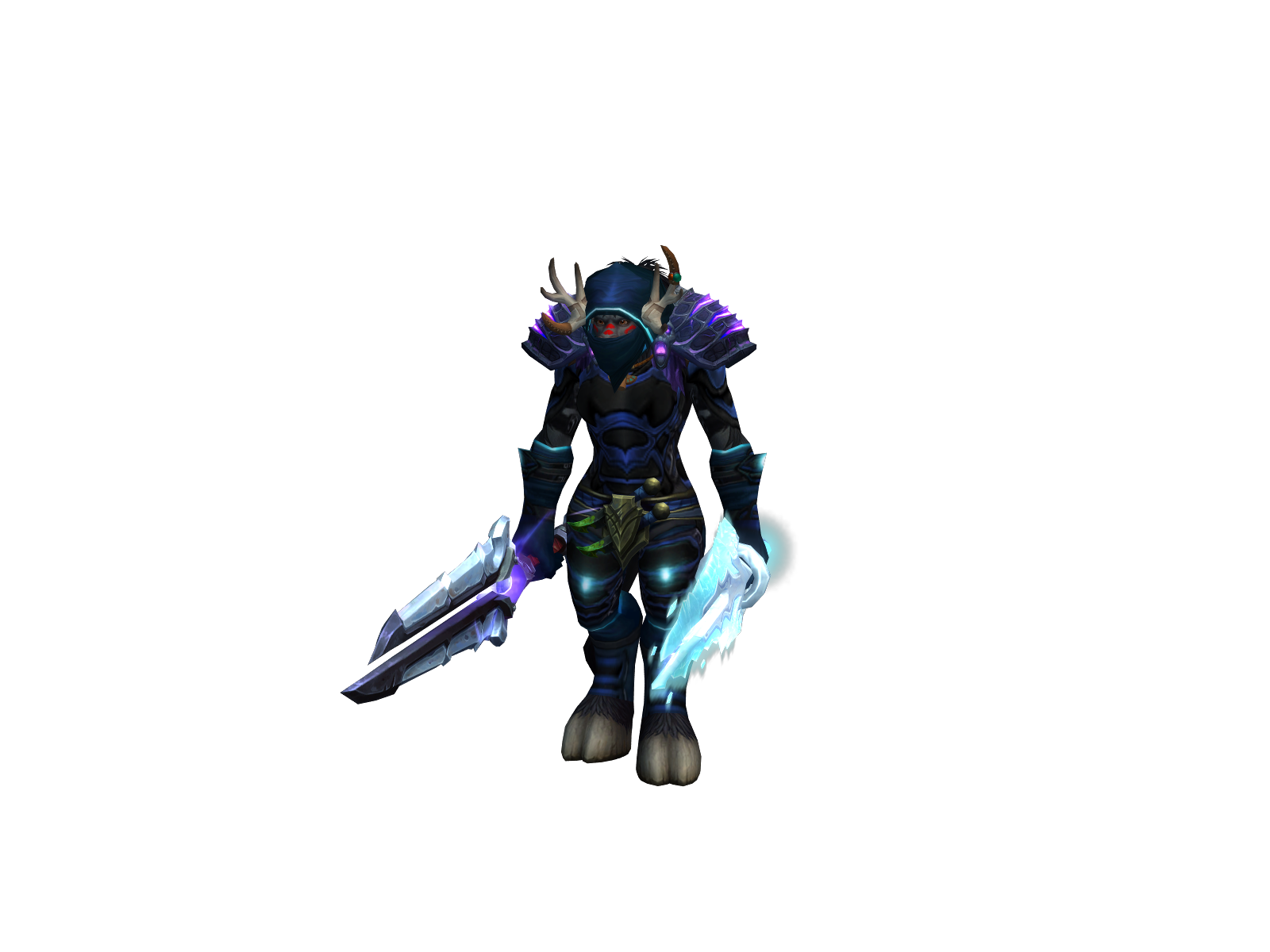 Cowcleave 3D character render