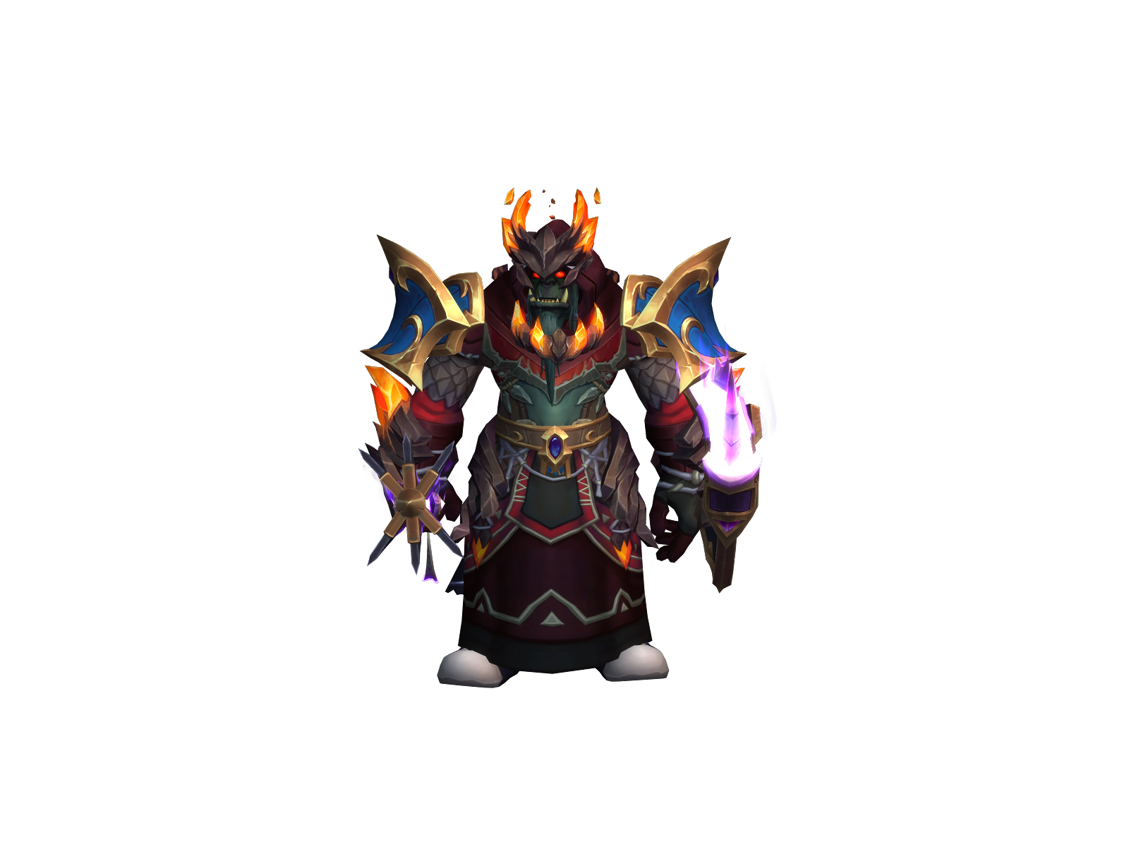 Gibbly 3D character render