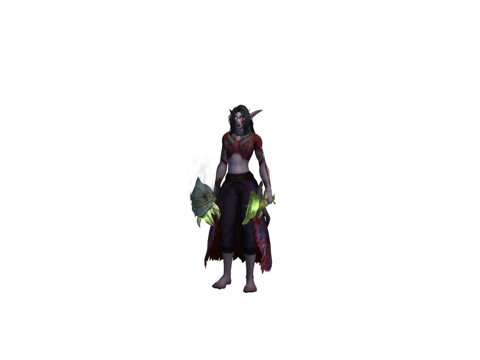 Milkable 3D character render