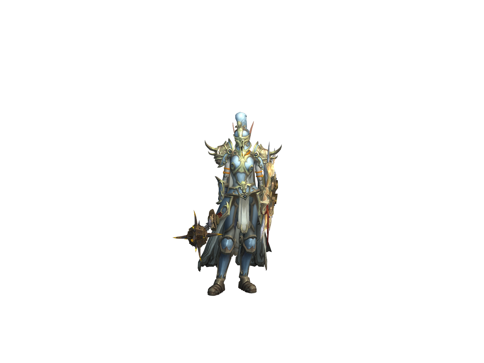 Roksa 3D character render