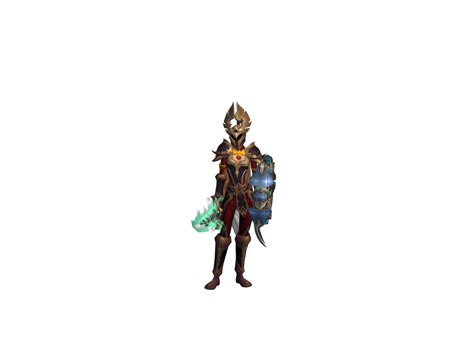 Frozemasta 3D character render
