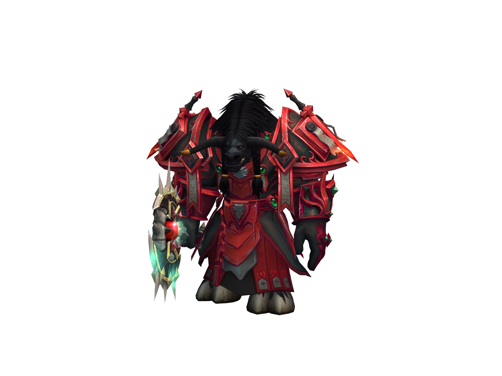 Mograîné 3D character render