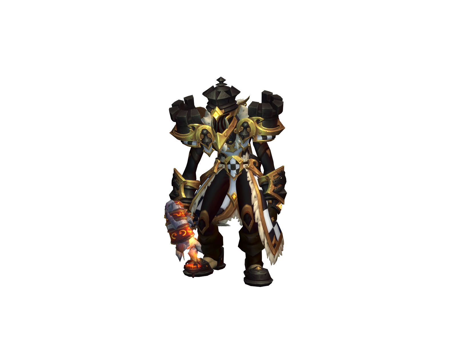Binkully 3D character render