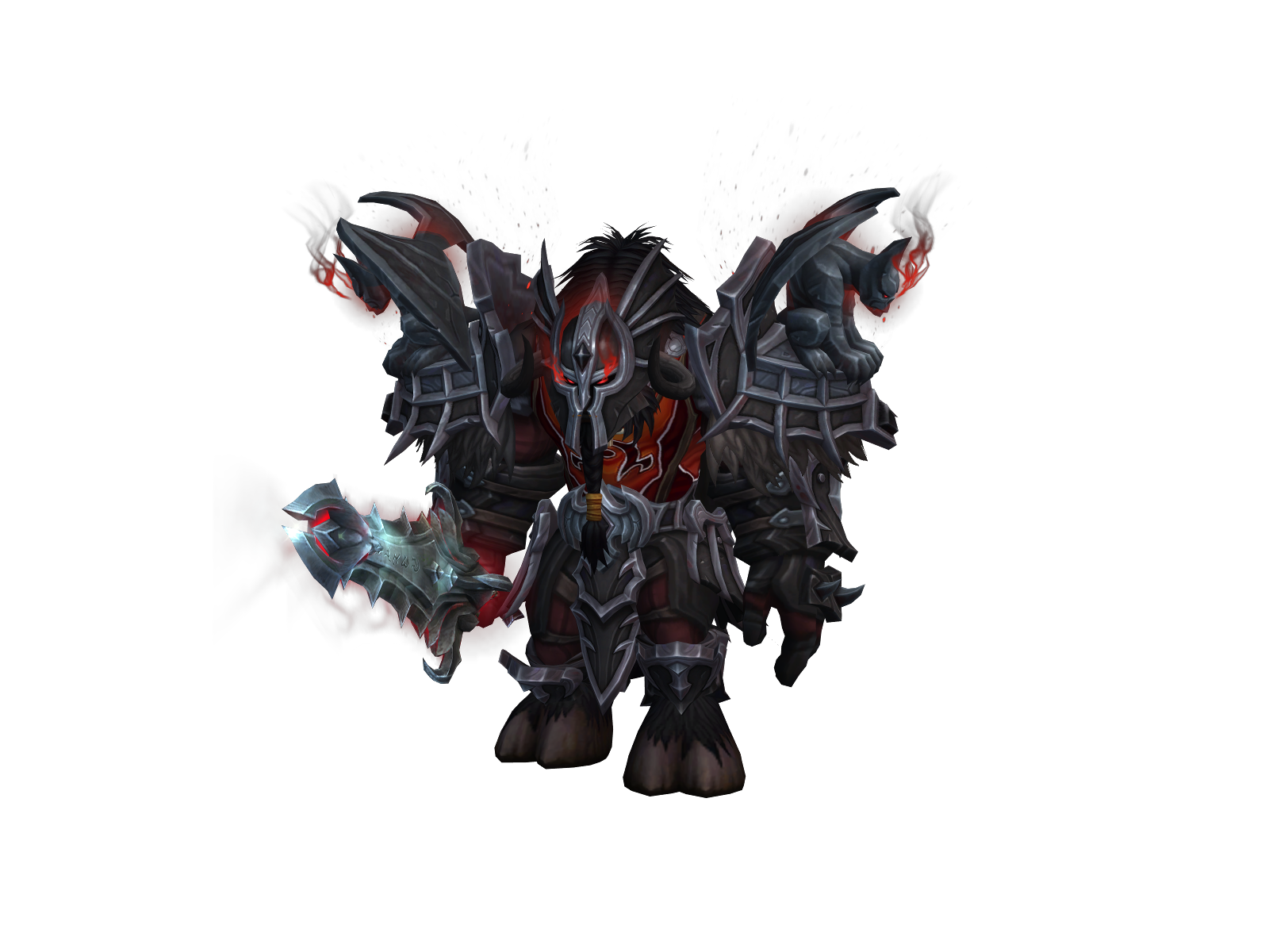 Czubek 3D character render