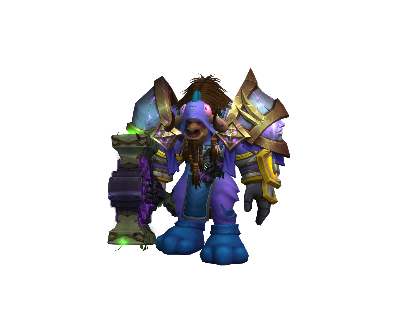 Djibri 3D character render