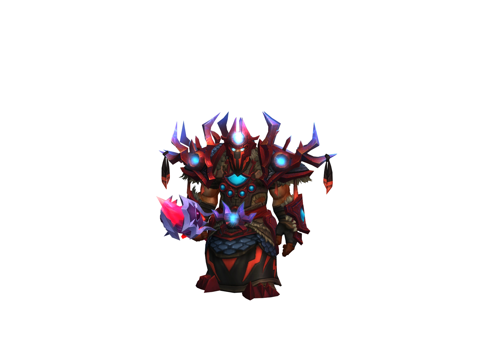 Totempolle 3D character render