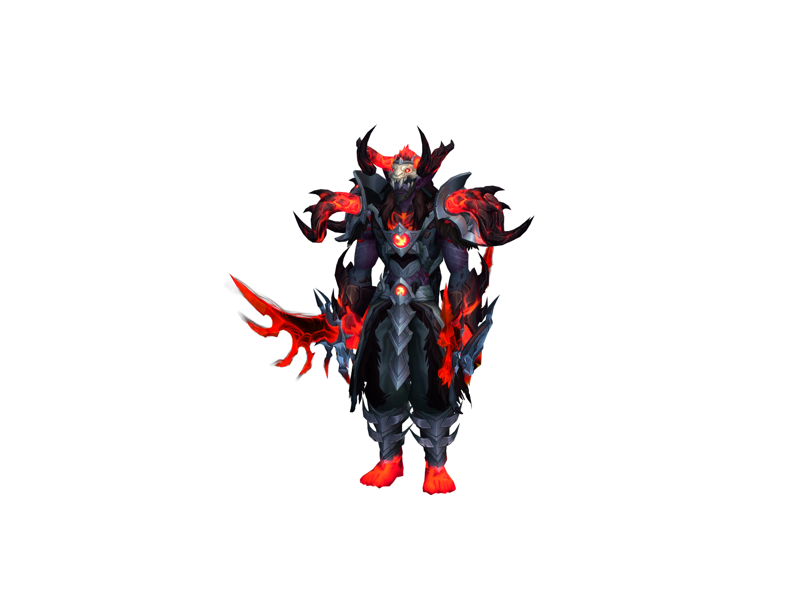 Scardust 3D character render