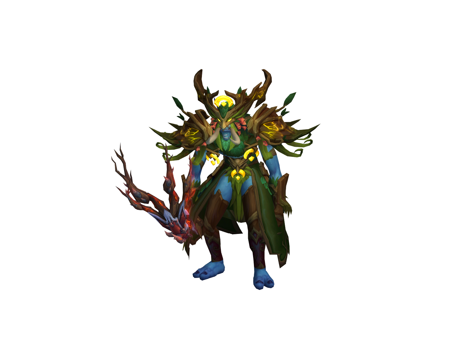 Greifruktas 3D character render