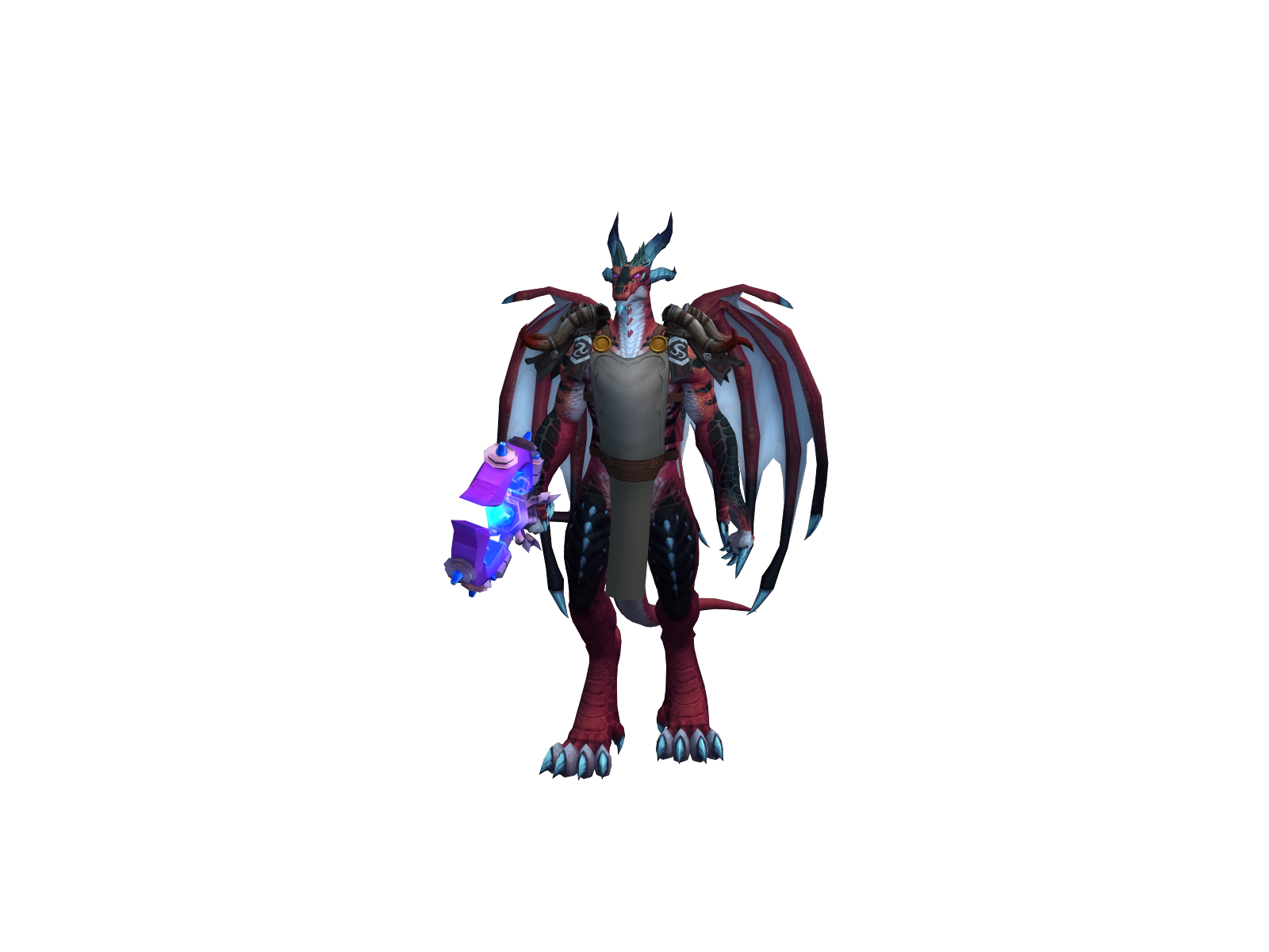 Akanenegativ 3D character render