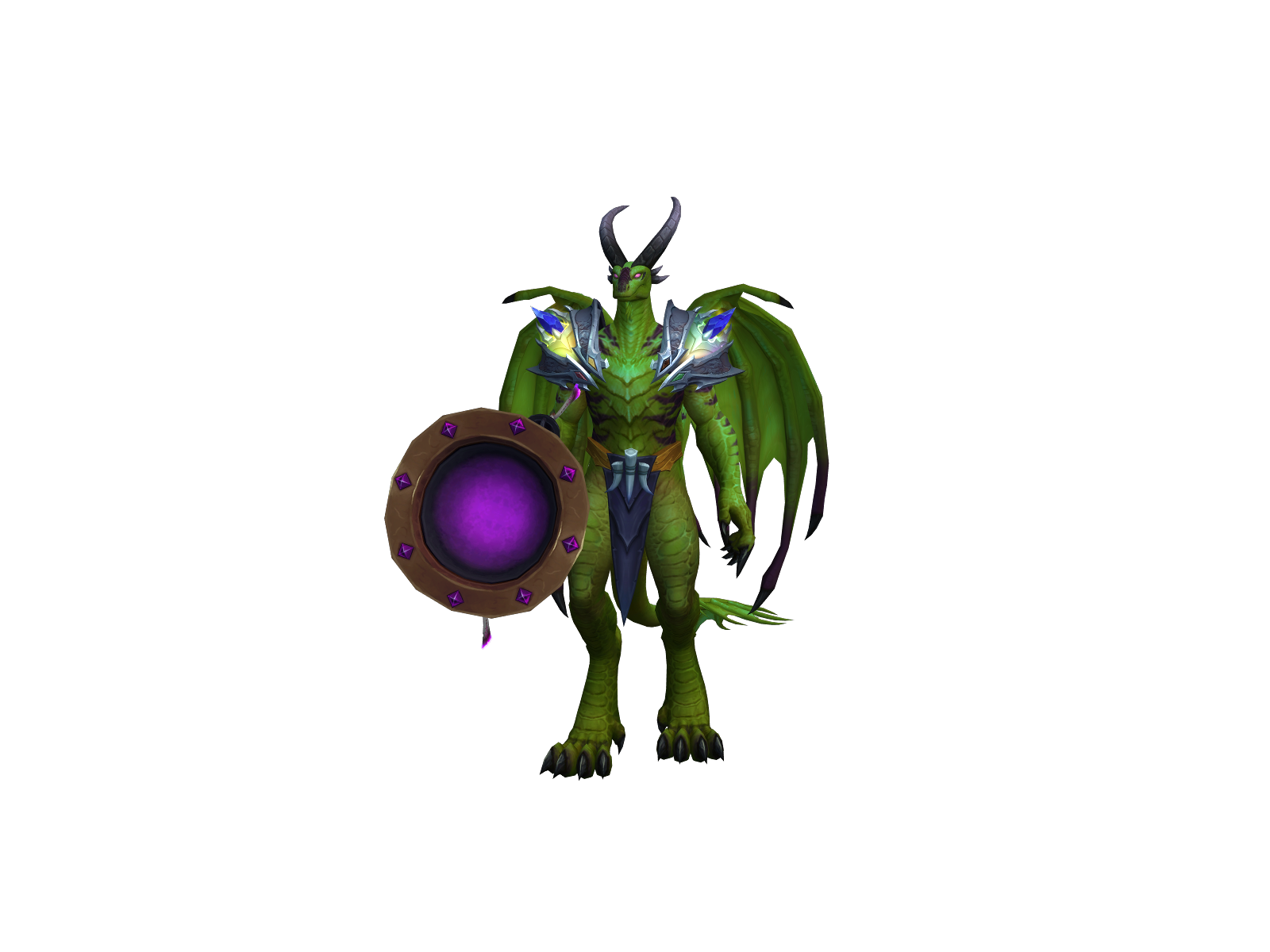Dracarysfire 3D character render