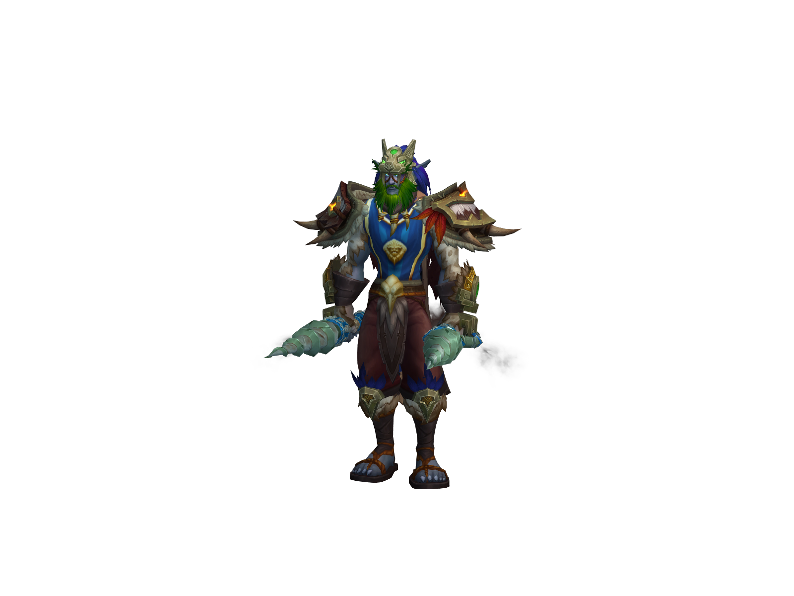 Sorrybrro 3D character render