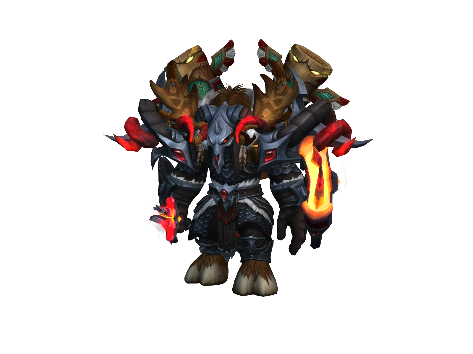 Umbrathorn 3D character render