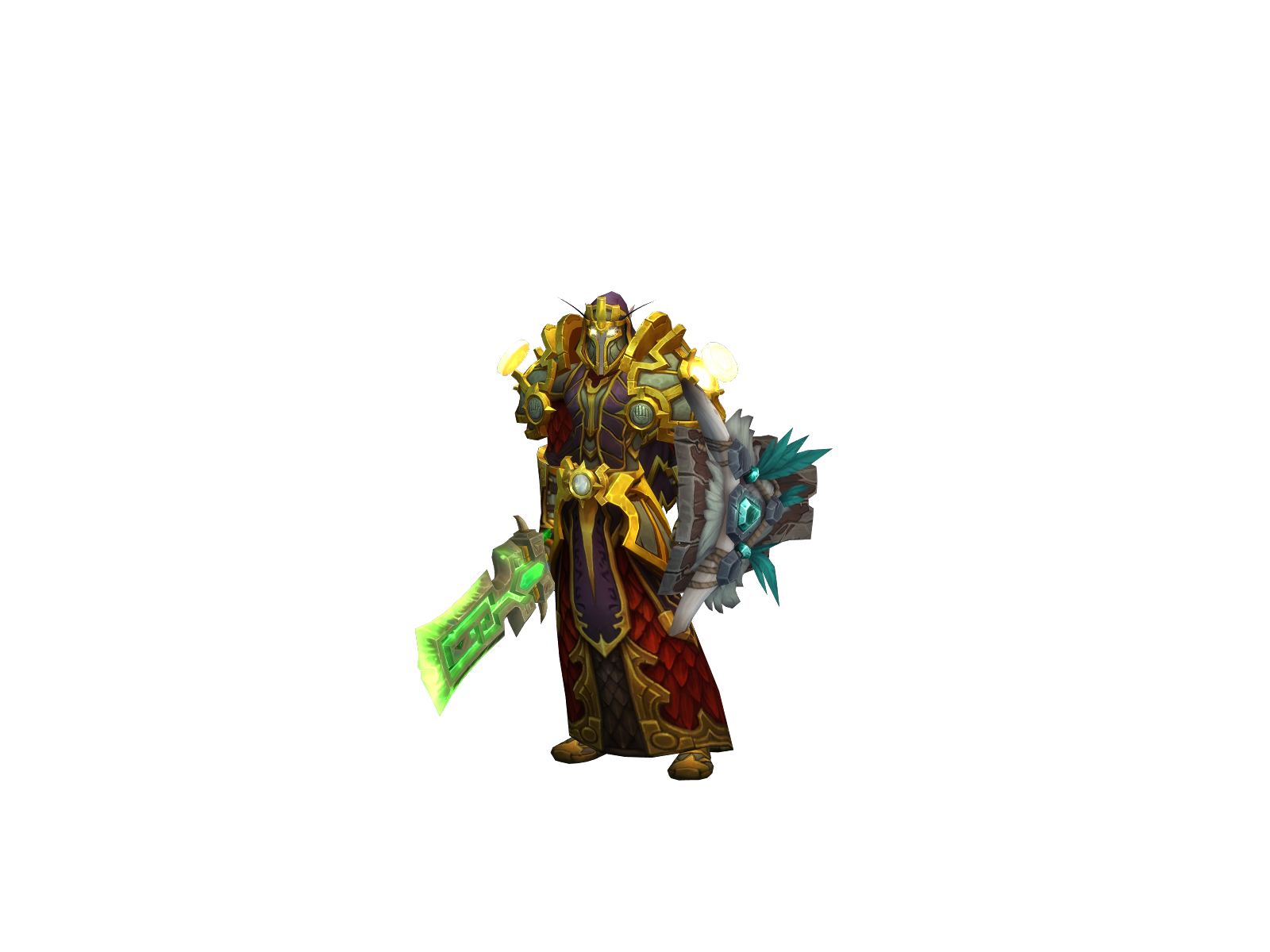 Dawnslayers 3D character render