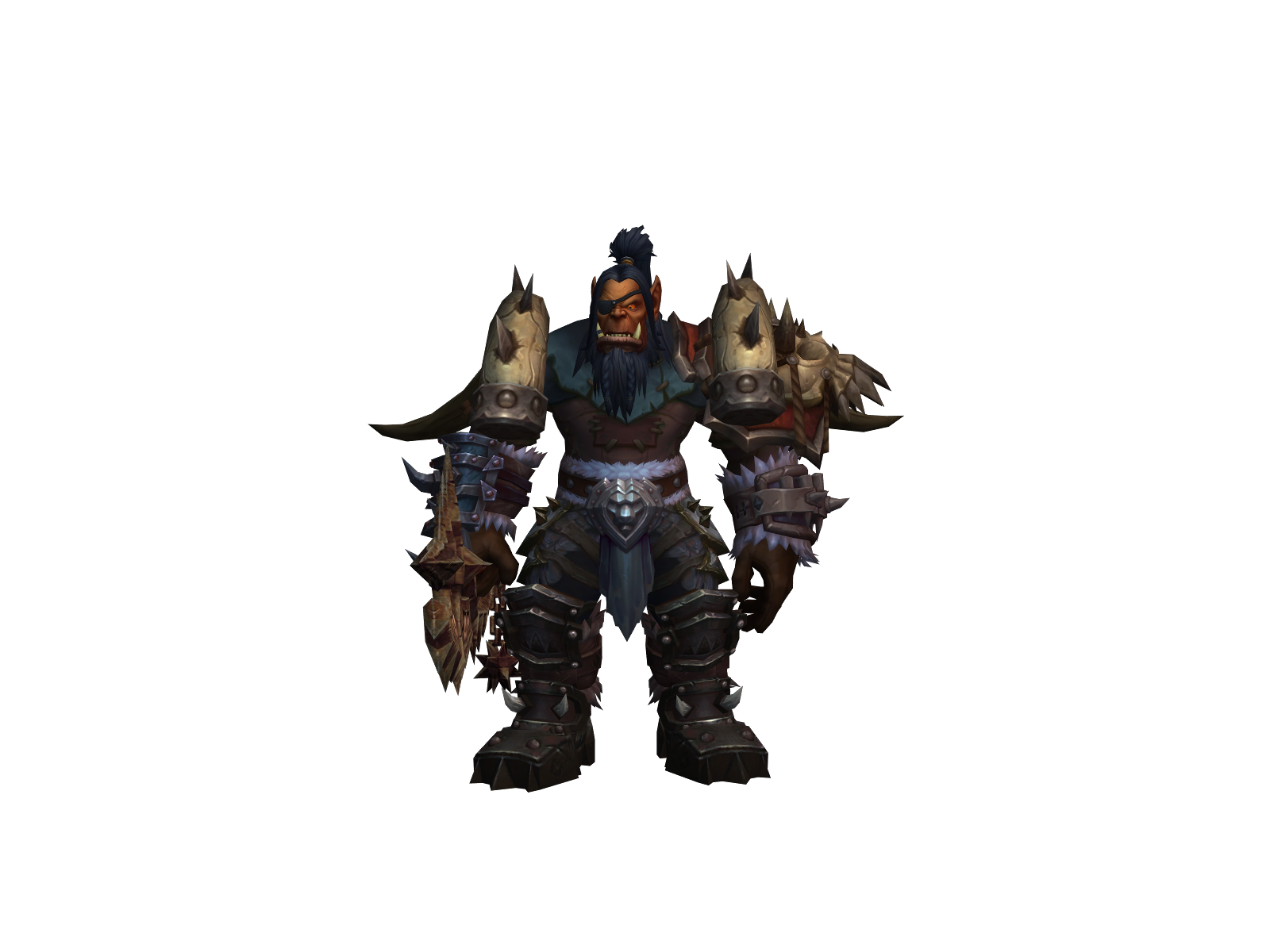 Charge 3D character render