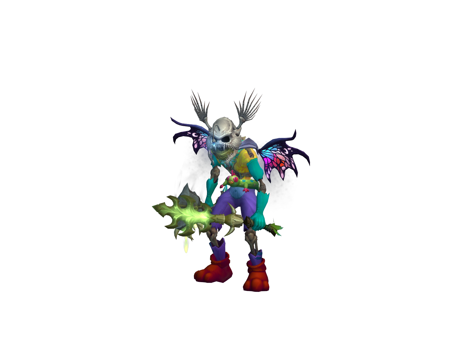 Rukur 3D character render