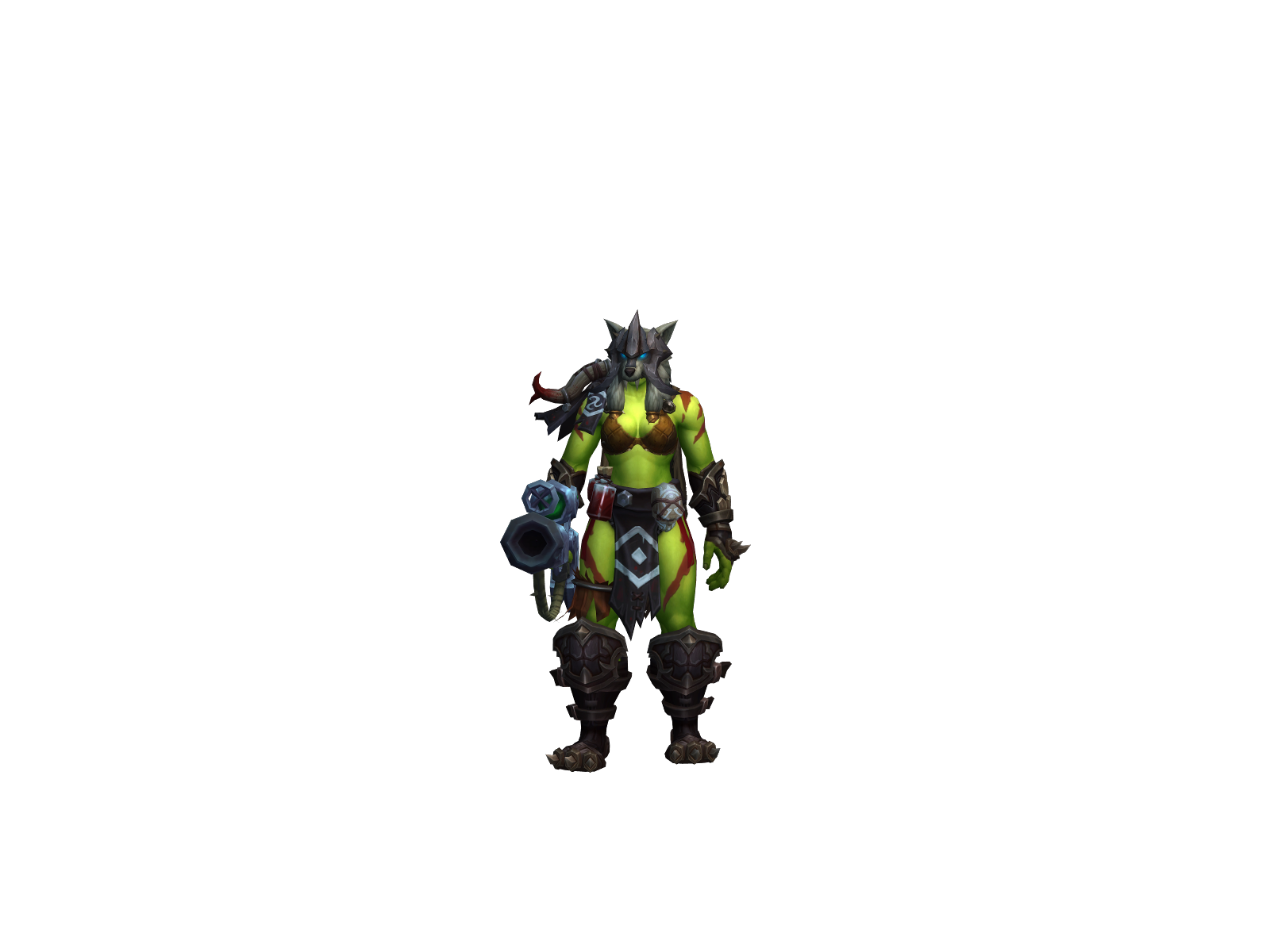 Dragomirka 3D character render