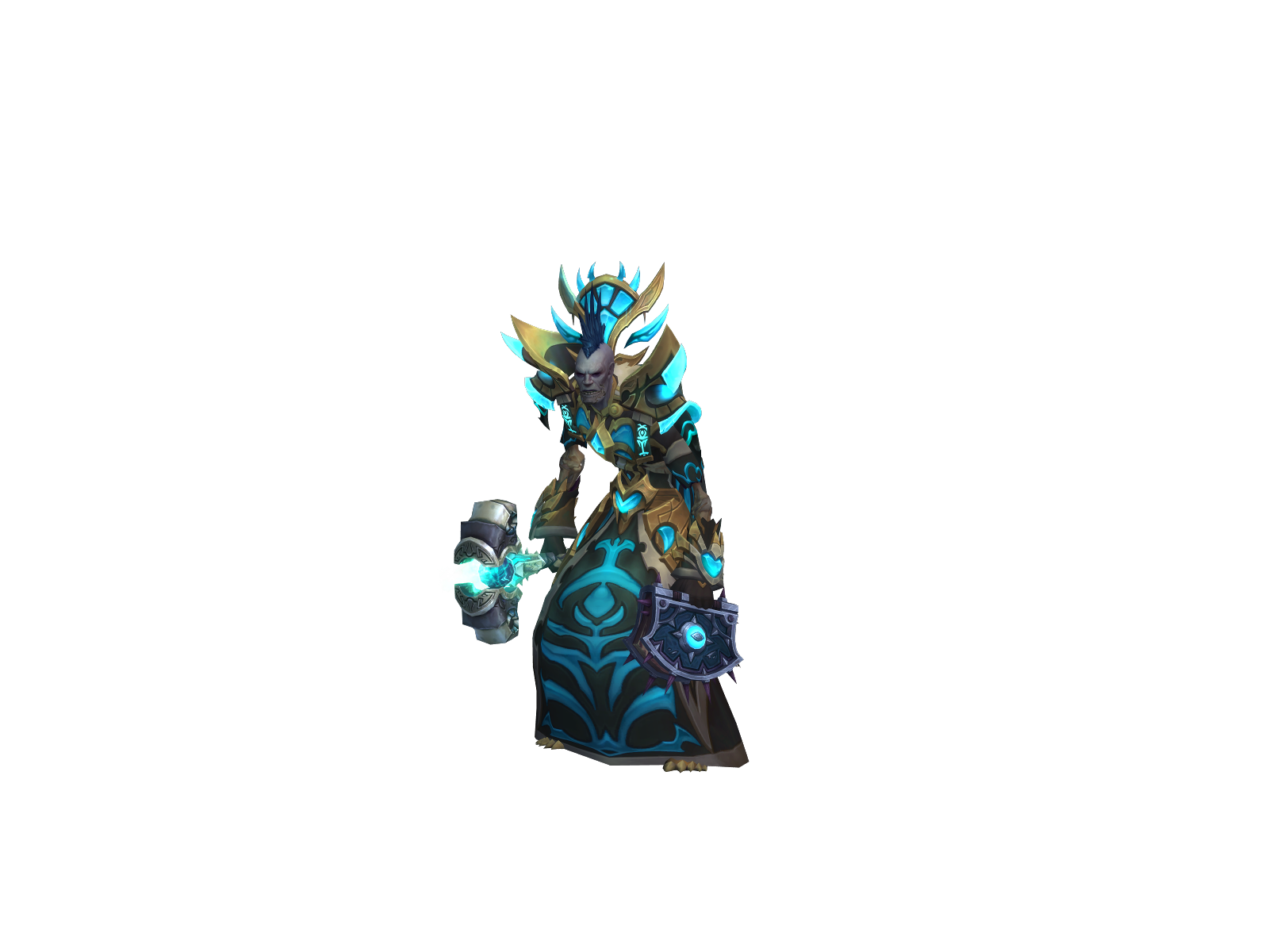 Shadowcursed 3D character render