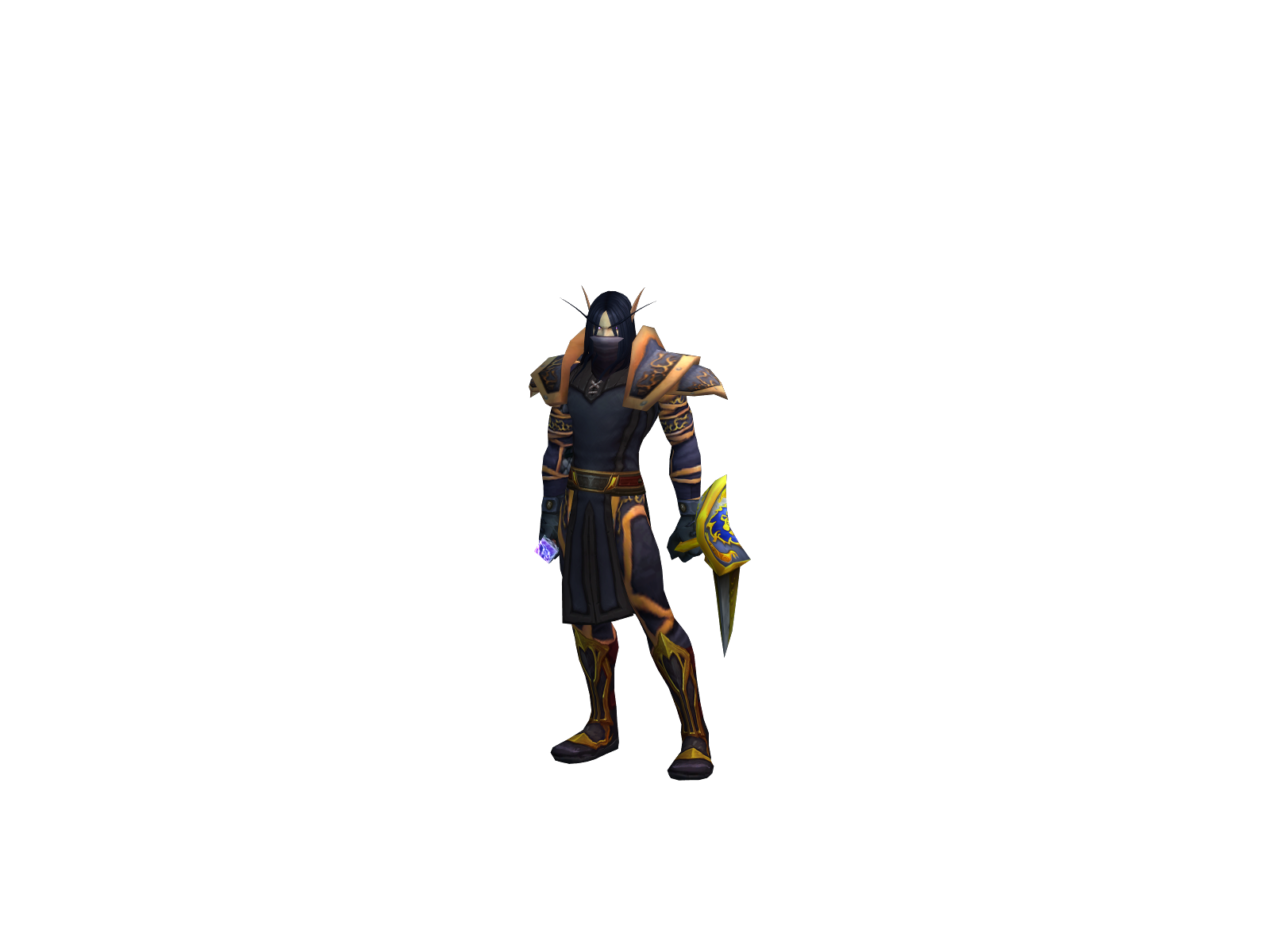 Senké 3D character render