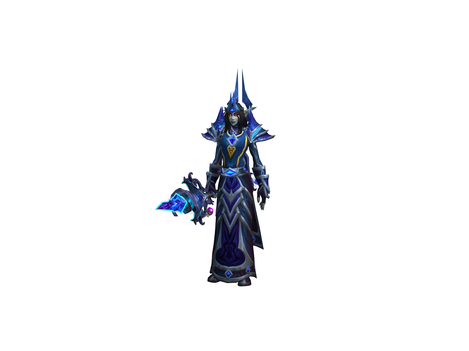 Nightsh 3D character render
