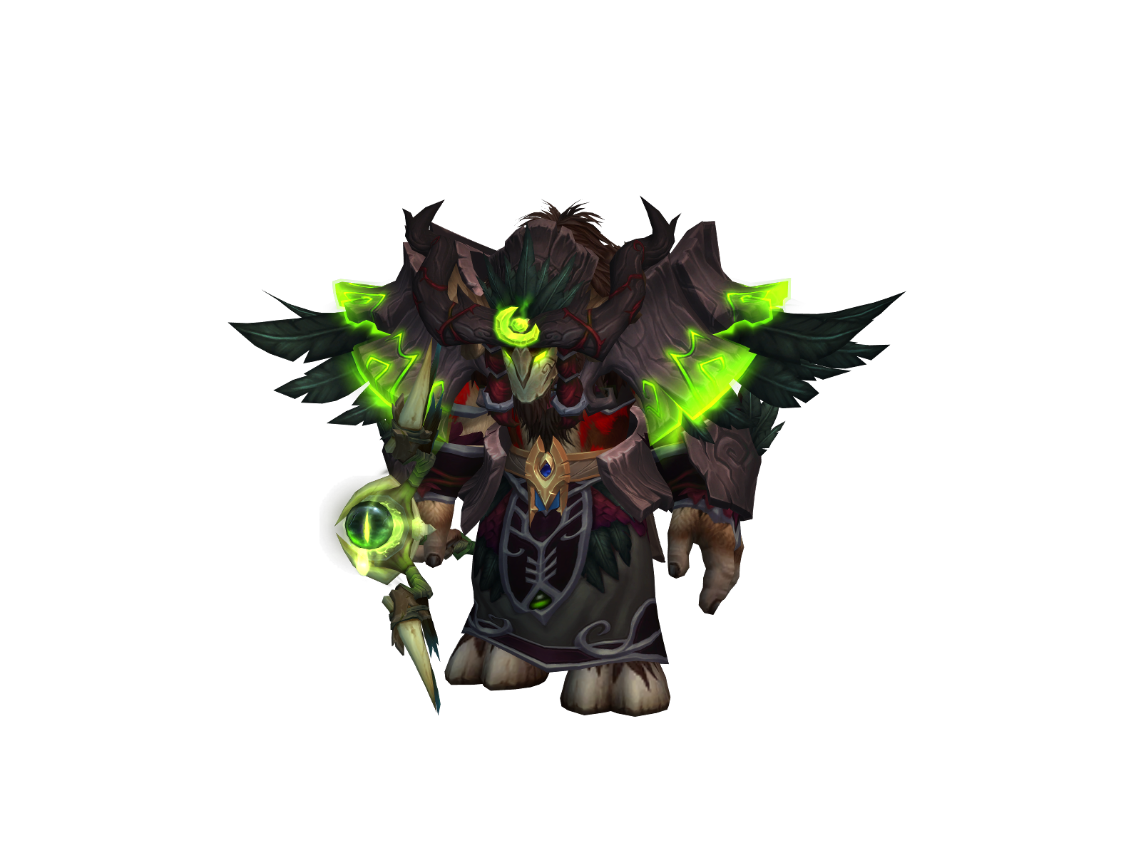 Ekdrooden 3D character render
