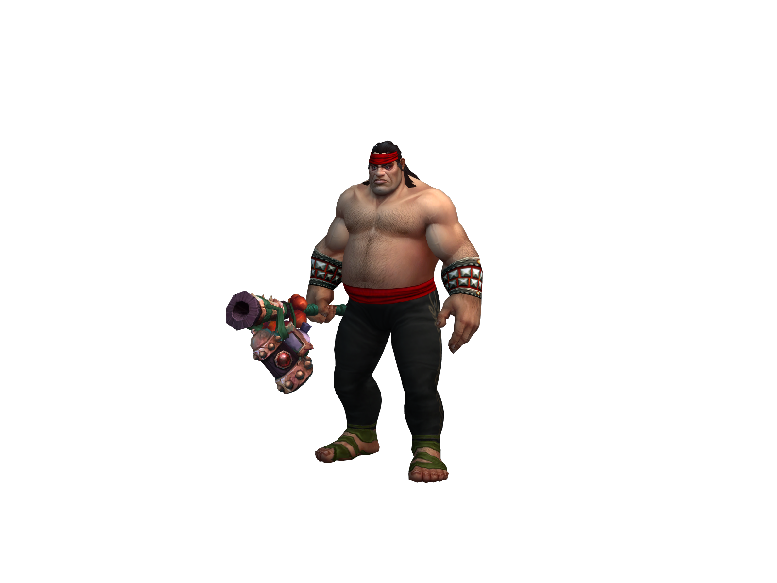 Deadlychy 3D character render