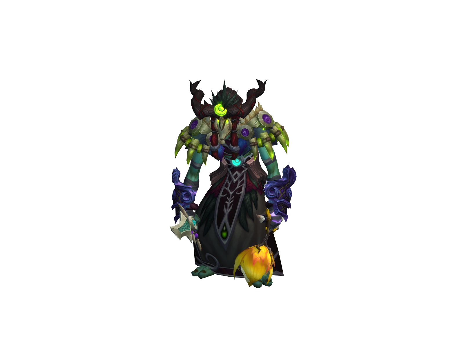 Daddus 3D character render