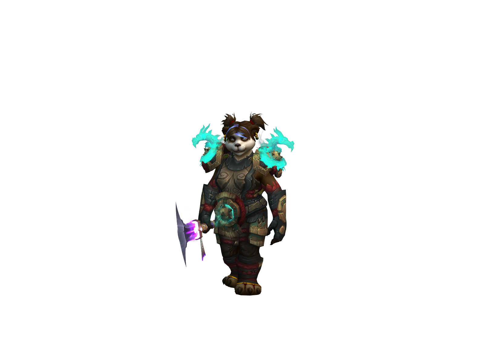 Taozan 3D character render