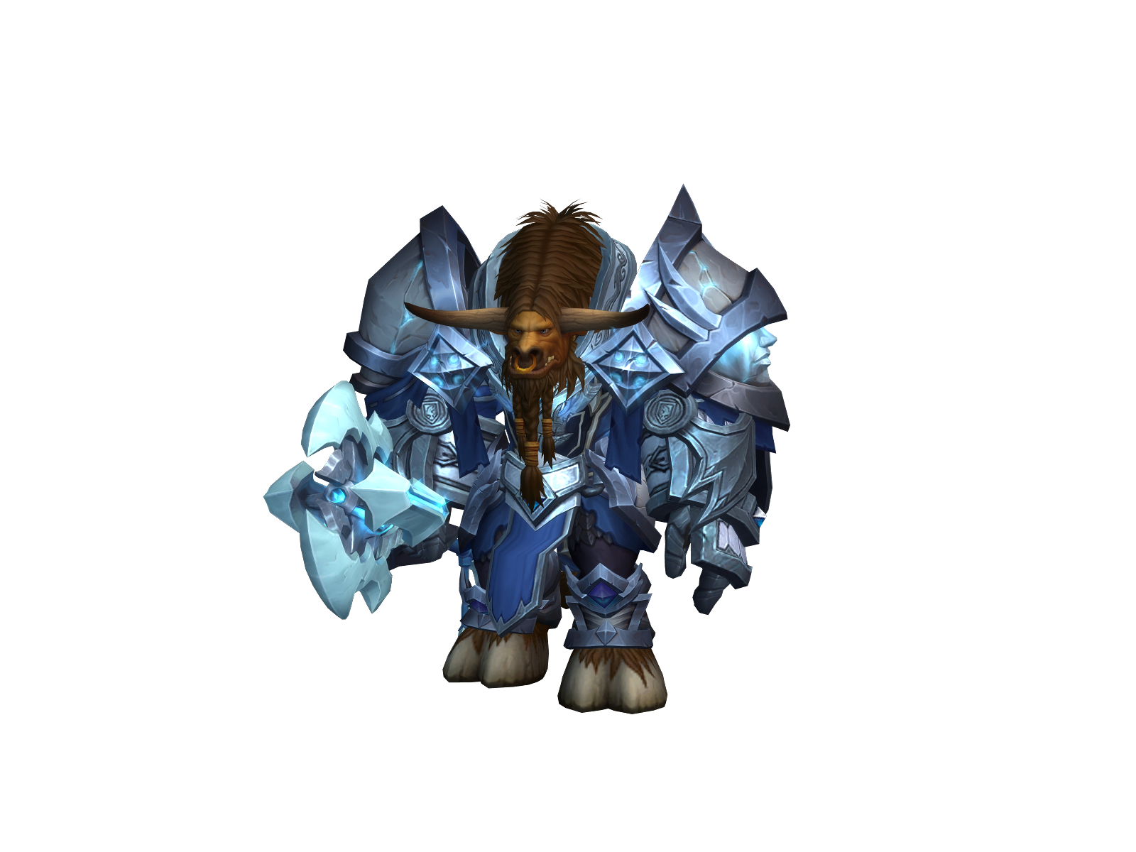 Axselod 3D character render