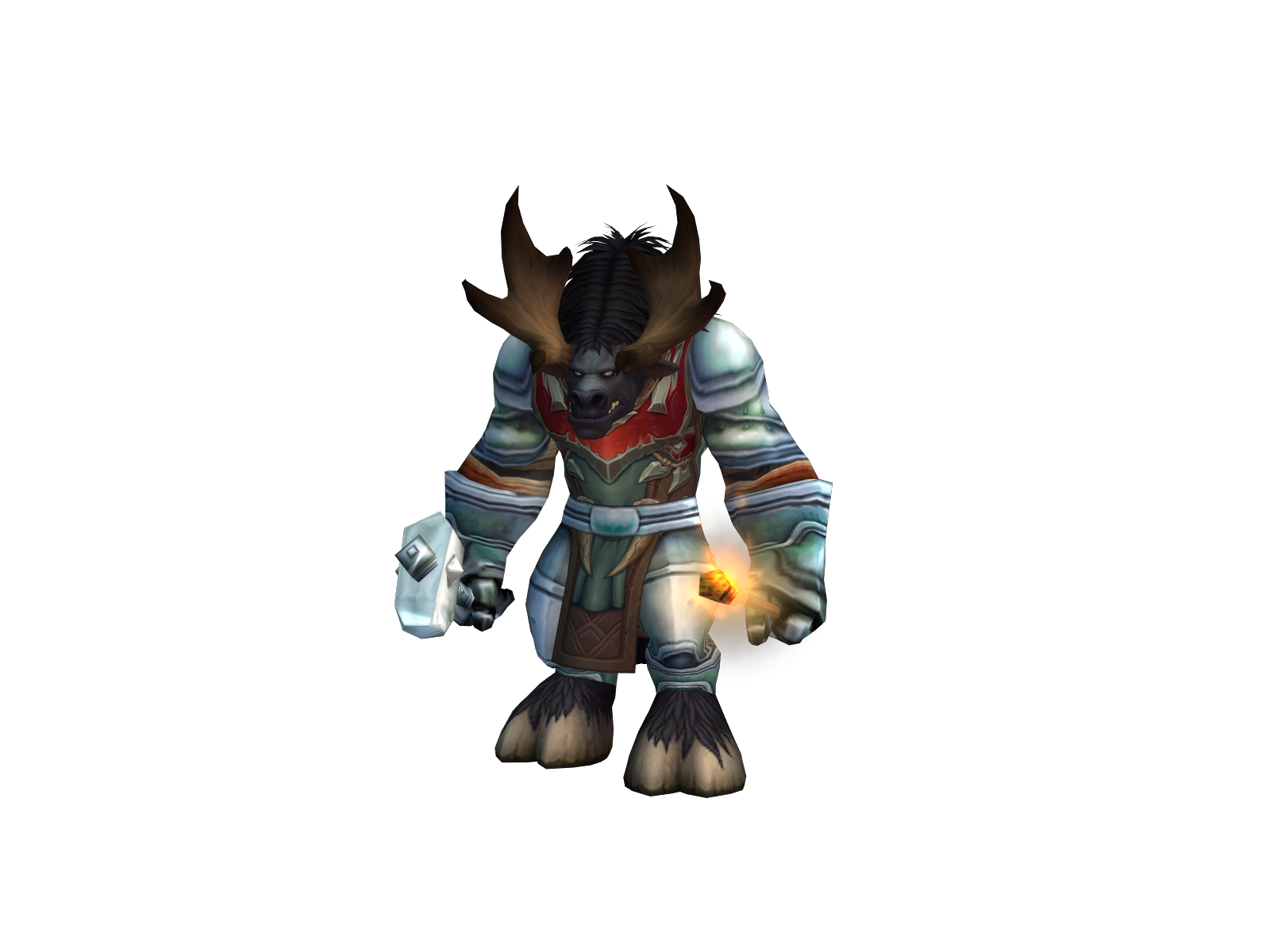 Subdue 3D character render